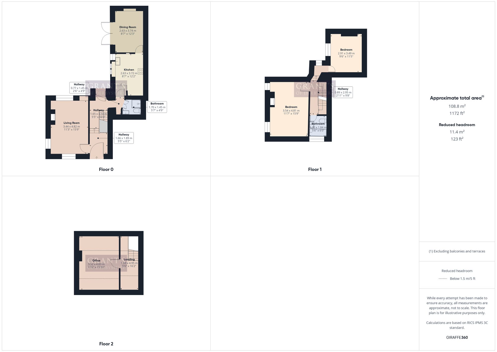 29 West End, Matlock floorplan