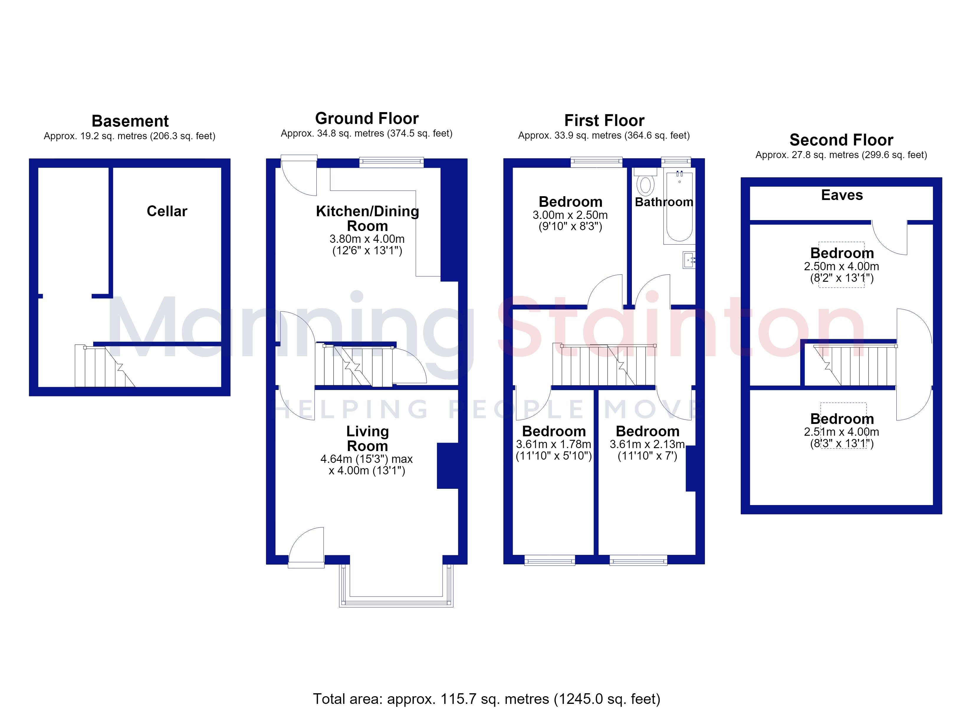 224, Low Lane, Leeds floorplan