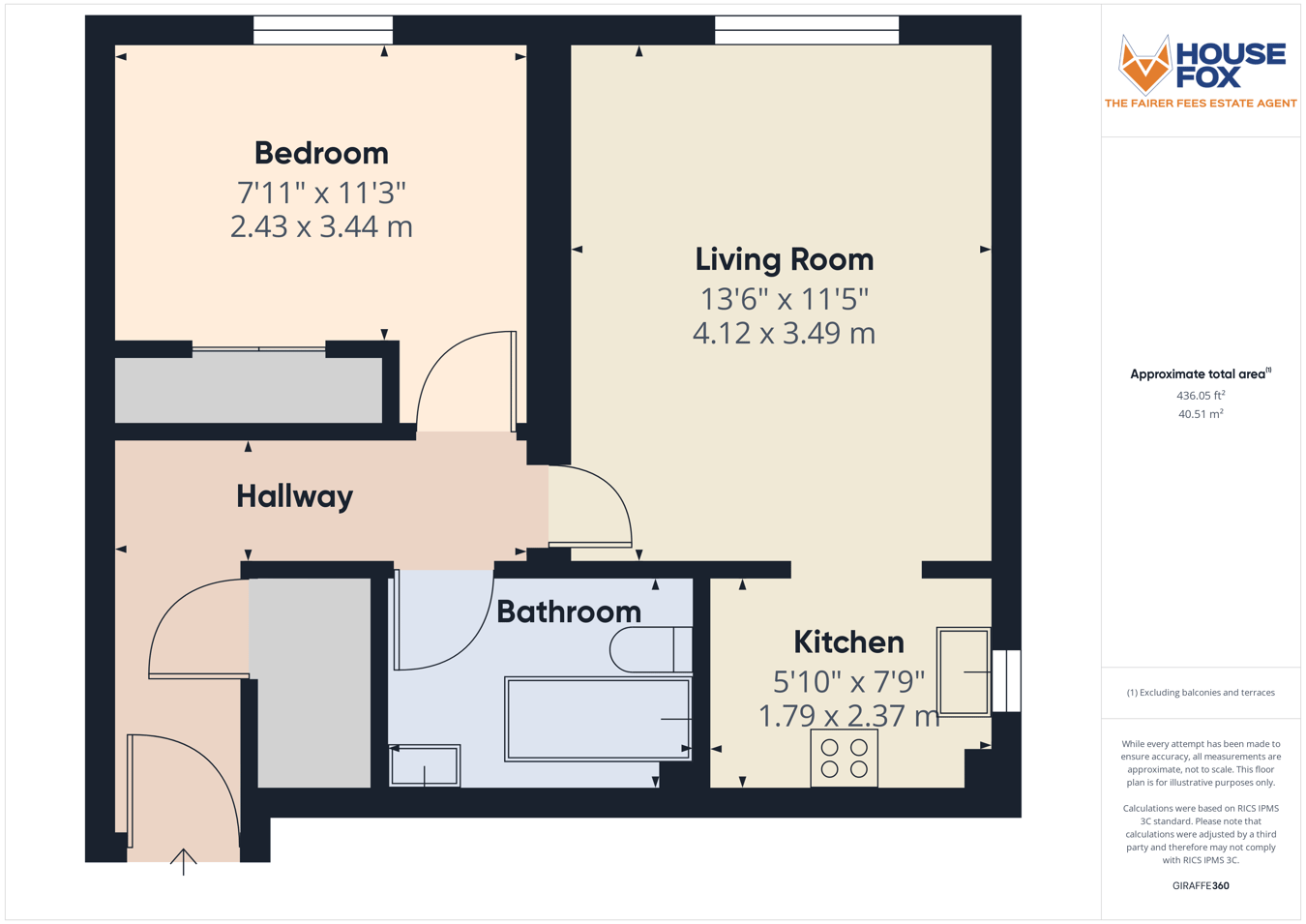 Birnbeck Court, Carlton Street, Weston-Super-Mare floorplan
