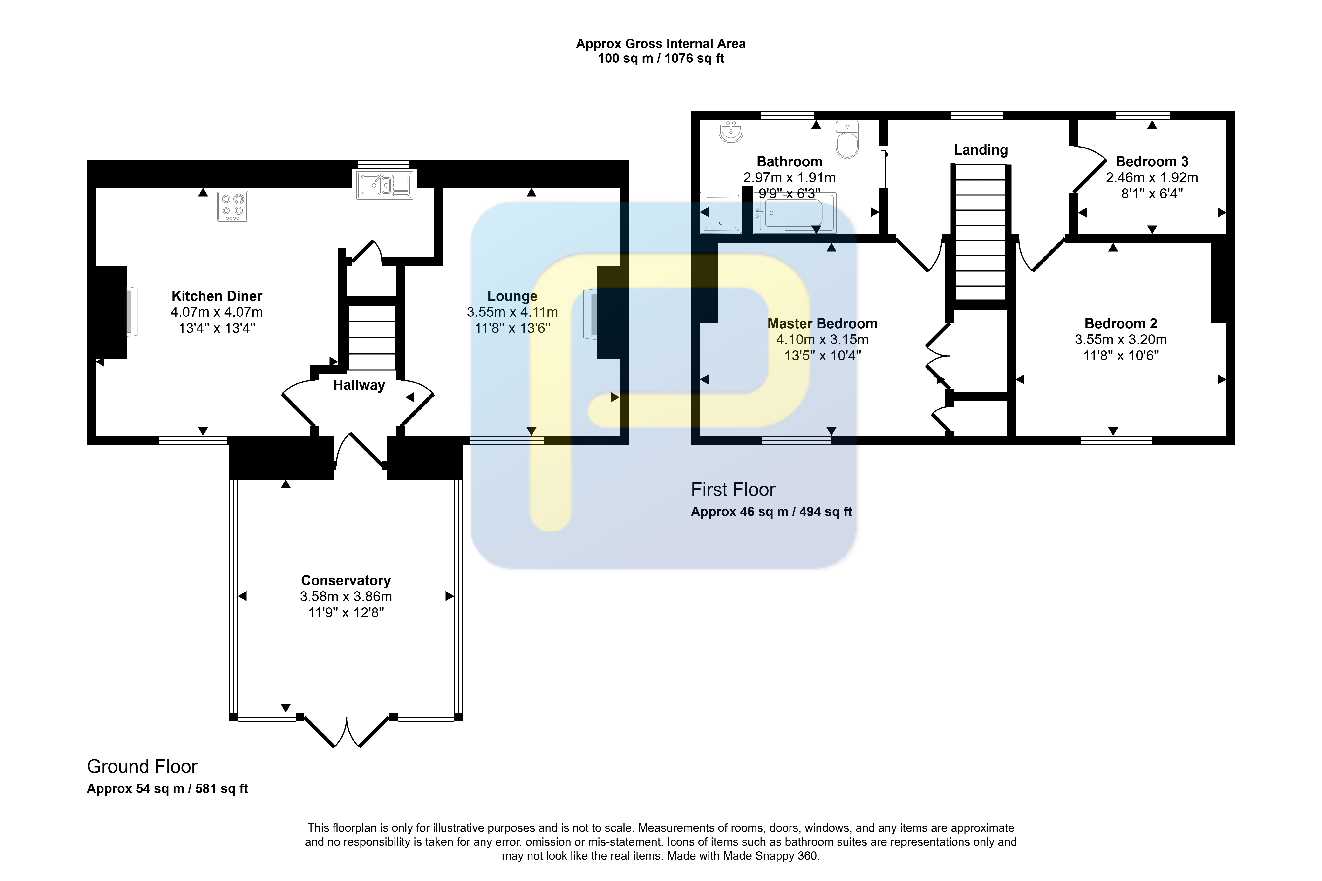 "Lennor Cottage", 70, King Street, Seahouses floorplan