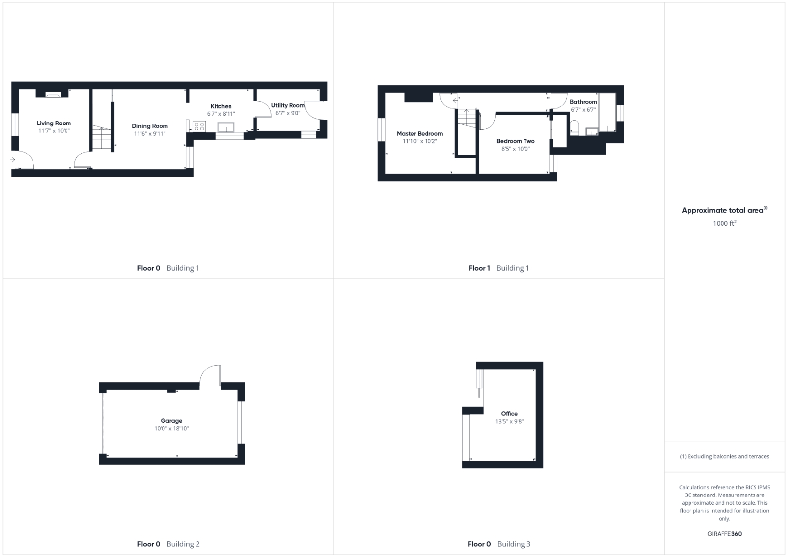 4, Coronation Cottages, Hurst floorplan