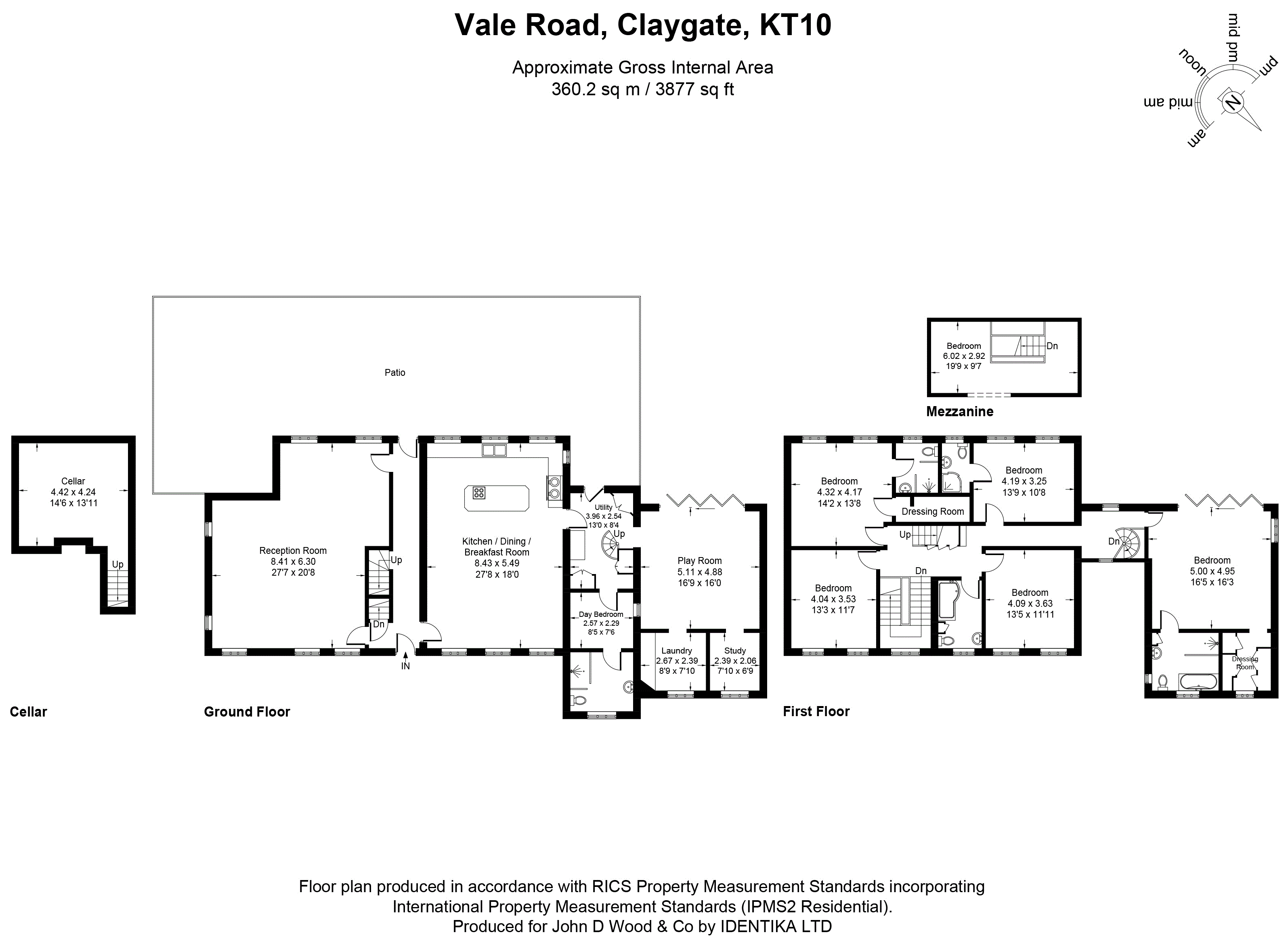 Claygate Manor,, Vale Road, Esher floorplan