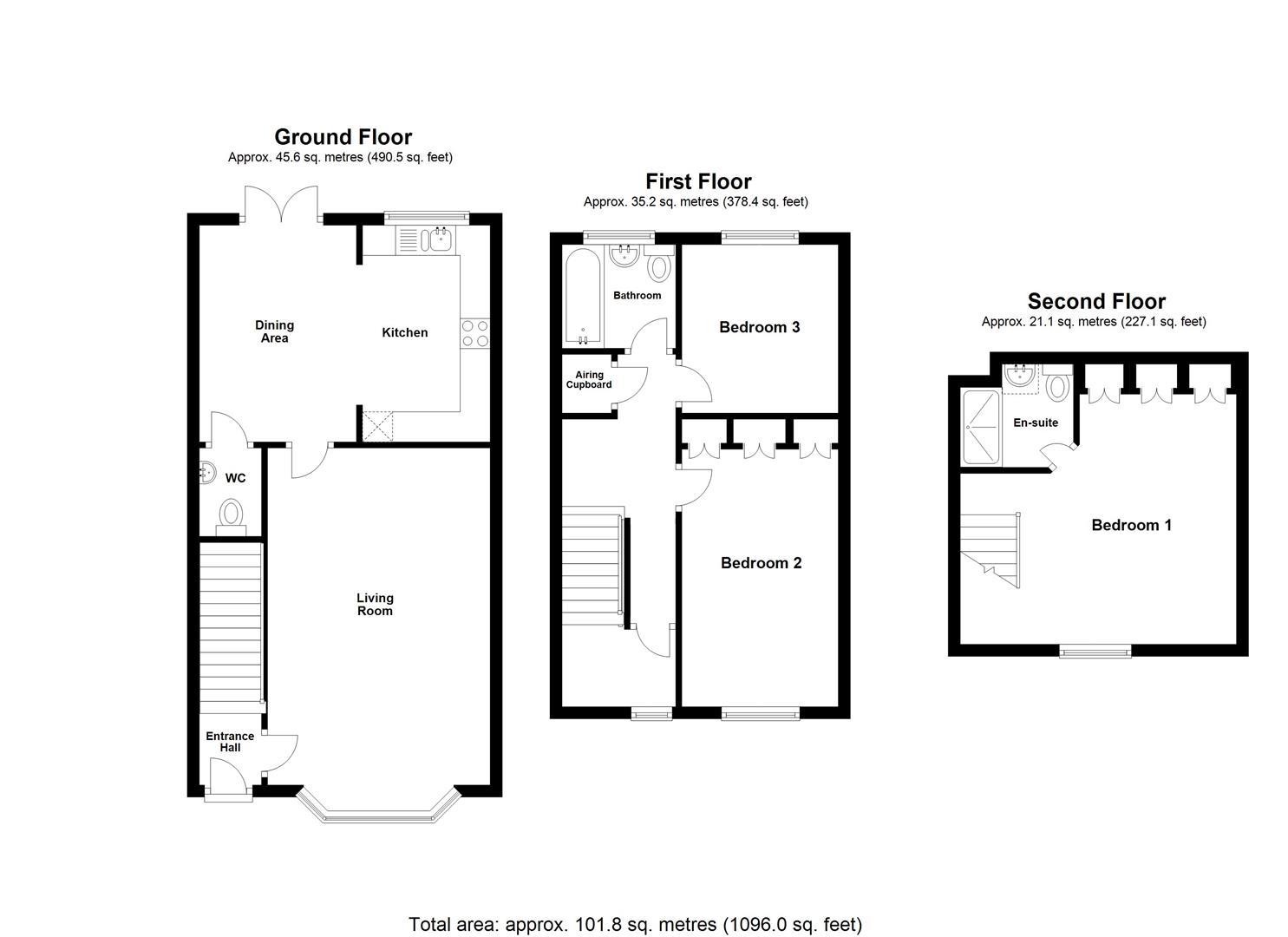 Grapes Garden Close, Mountsorrel, Loughborough LE12, 3 bedroom town house for sale 59007694