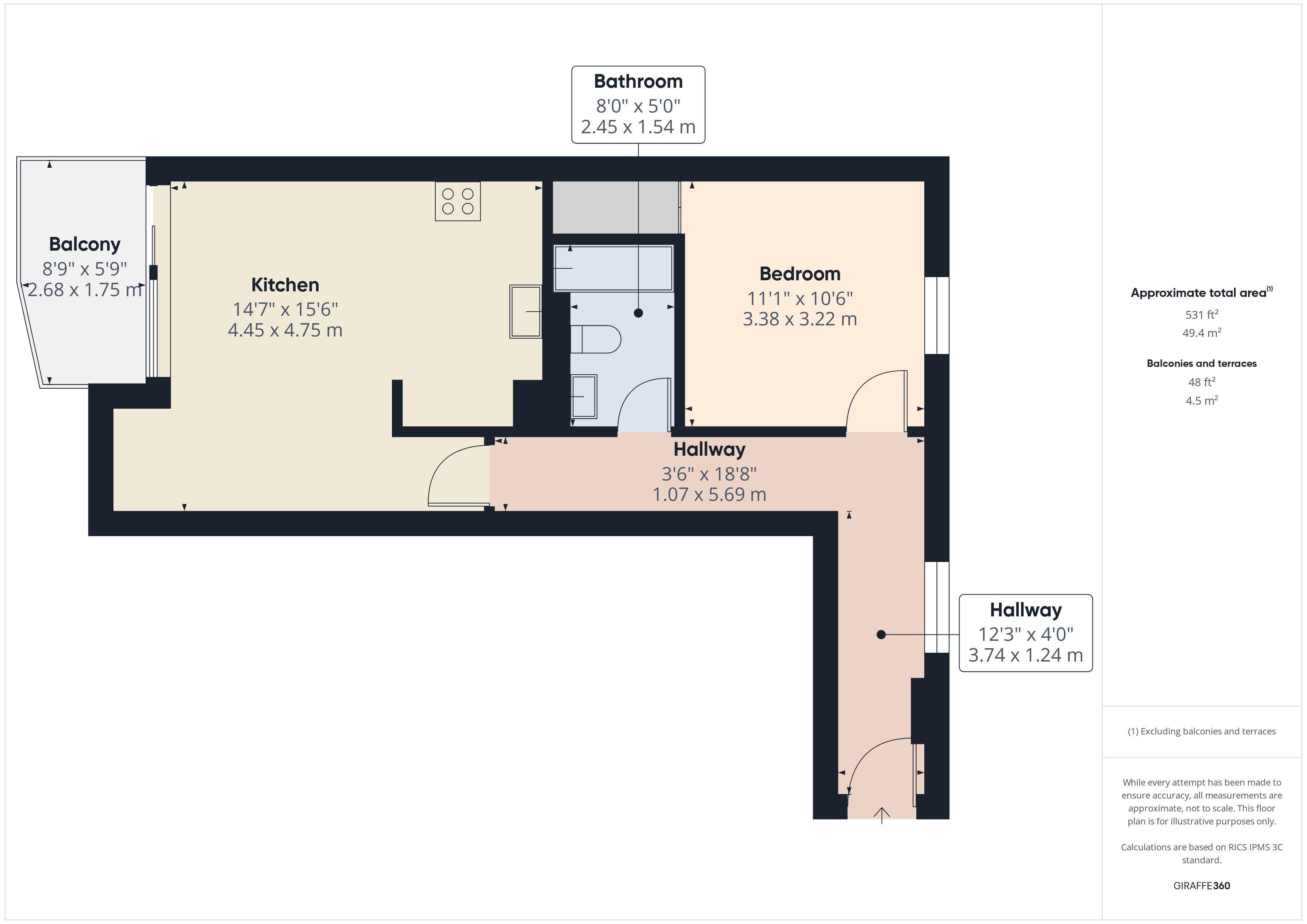 60, Sheerness Mews, London floorplan