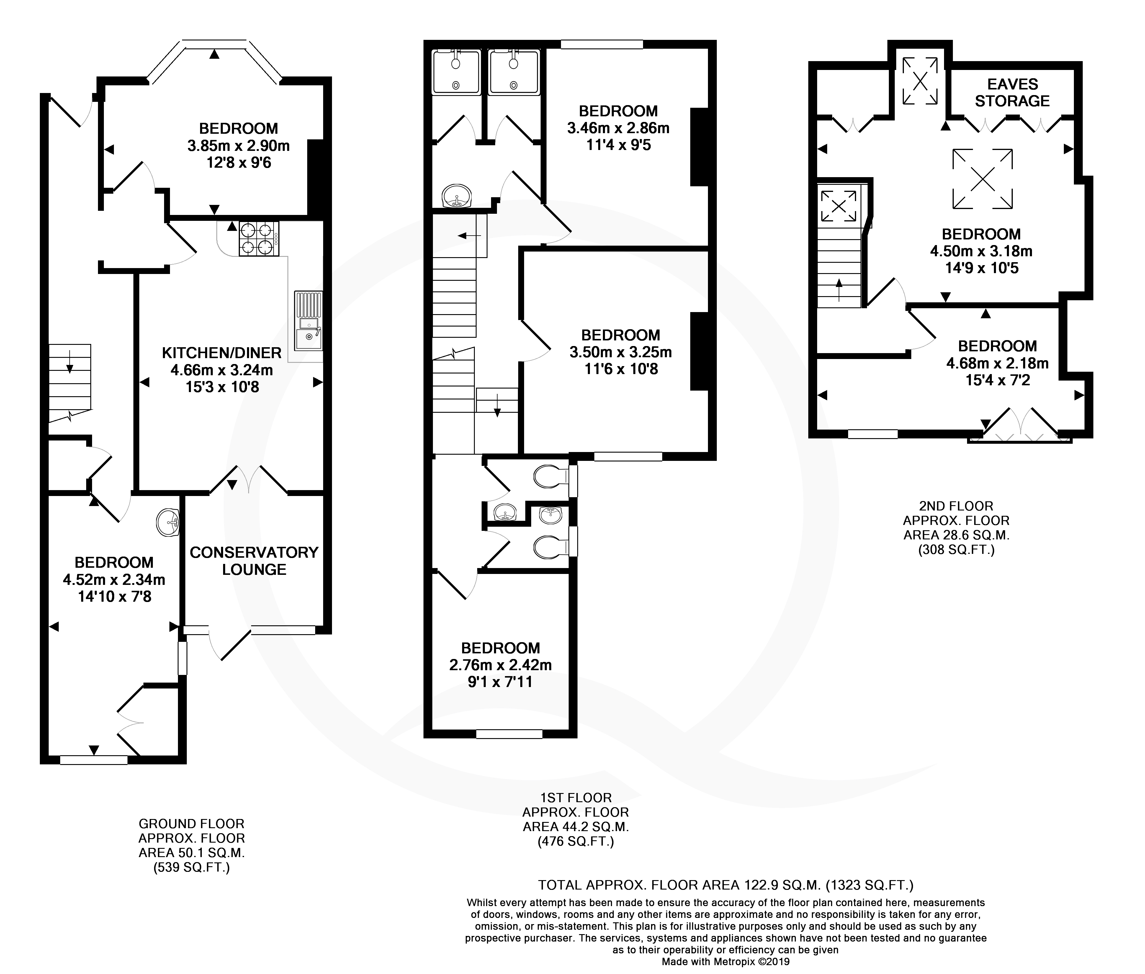 HMO Investment Portfolio,, Hampden Road, Brighton floorplan