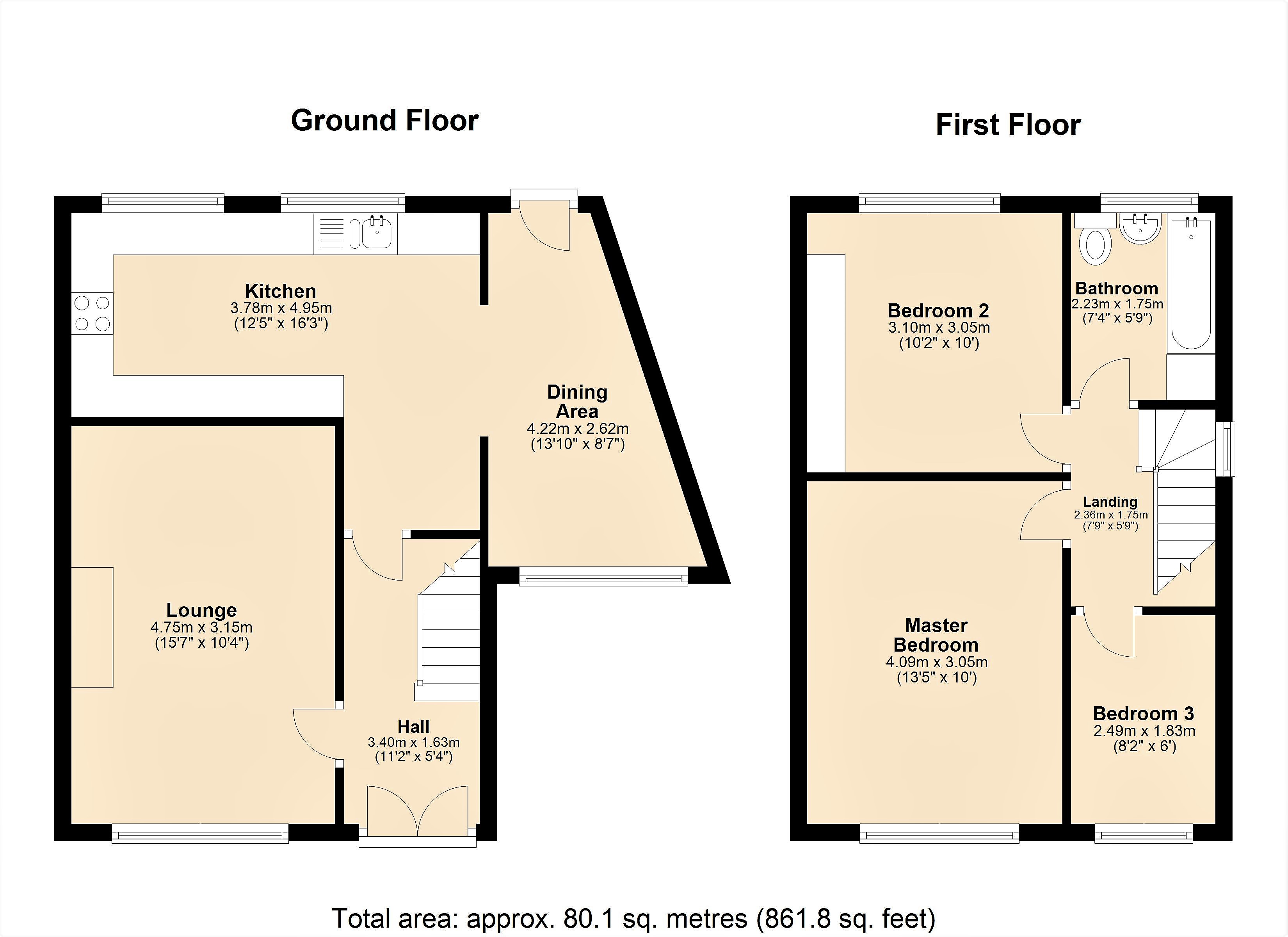 3 bed semidetached house for sale in Alder Grove, Hoole, Chester CH2