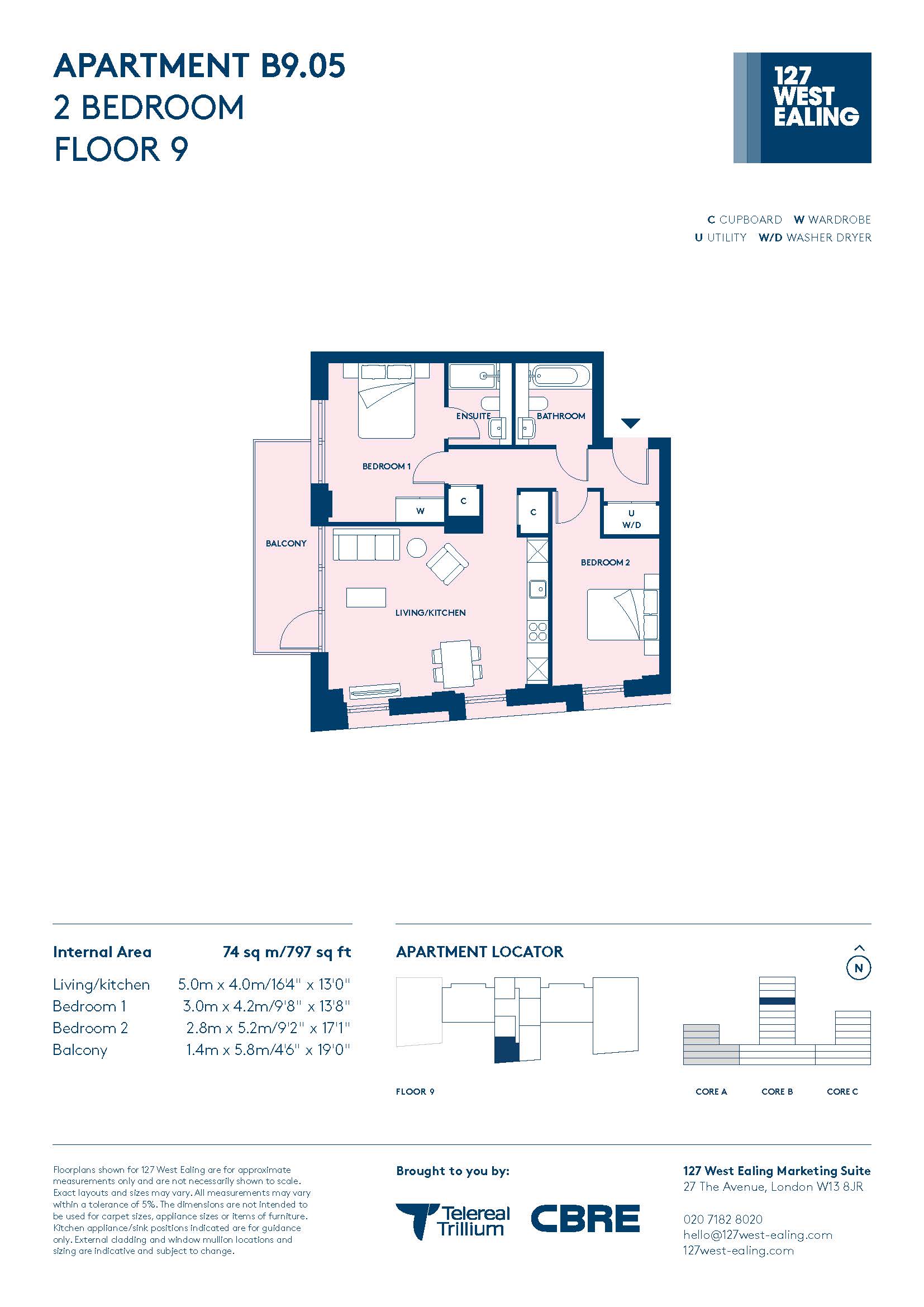 127 West Ealing, Ealing W13, 2 bedroom flat for sale 60846750