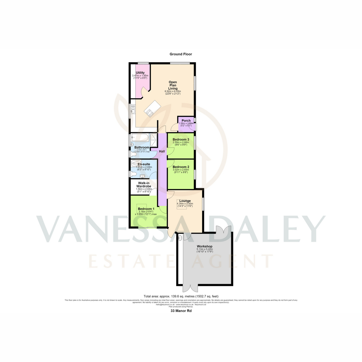 33, Manor Road, Preston floorplan