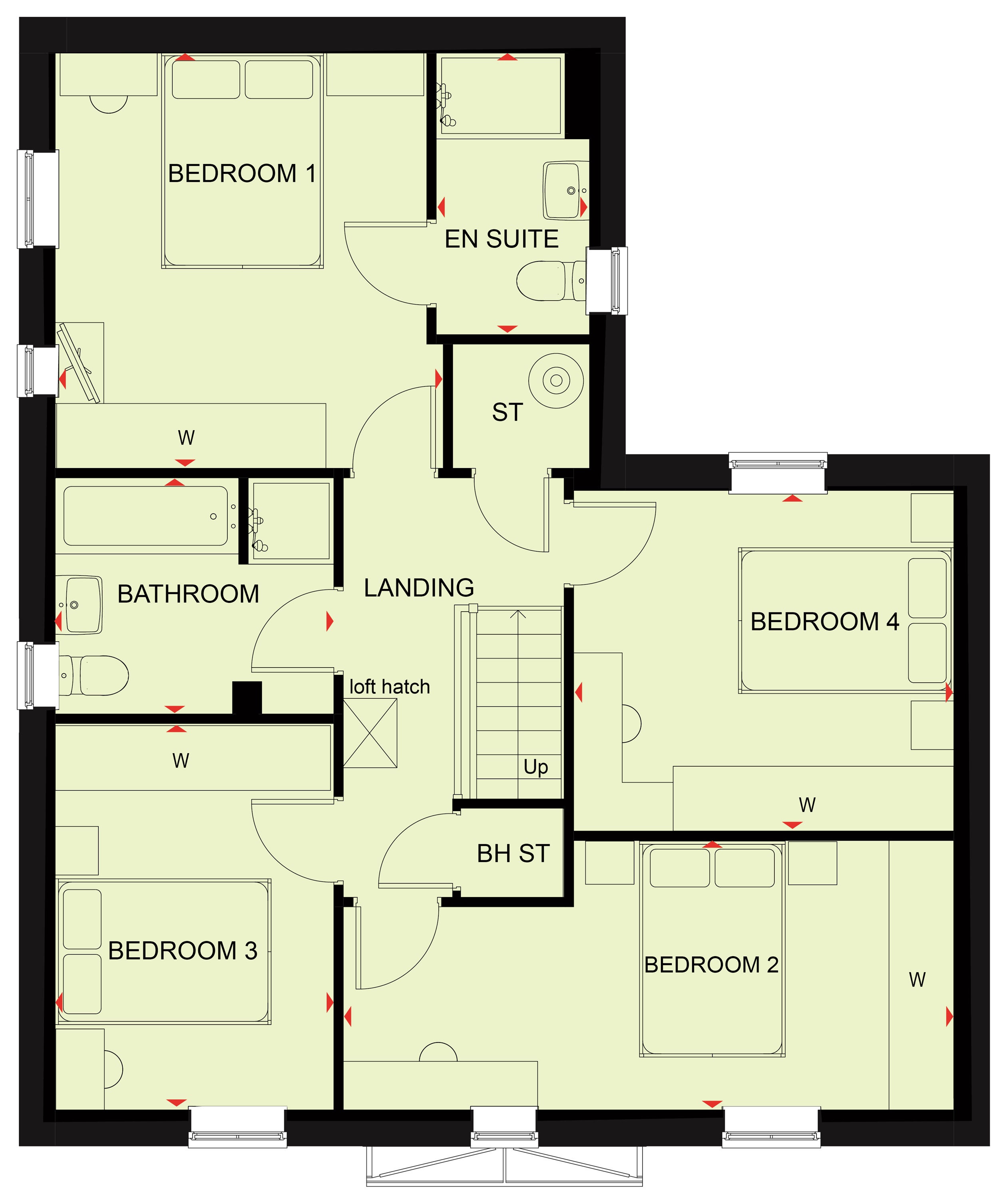 H63008, Highgrove, Main Road, Bosham floorplan