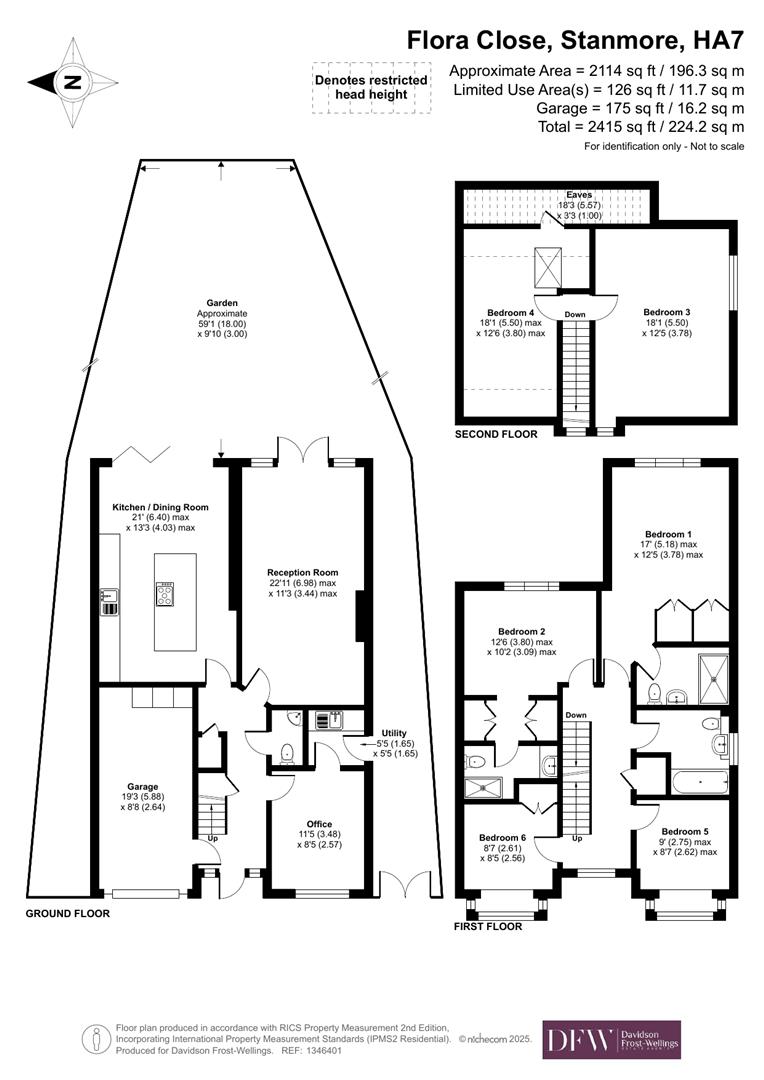 3, Flora Close, Stanmore floorplan