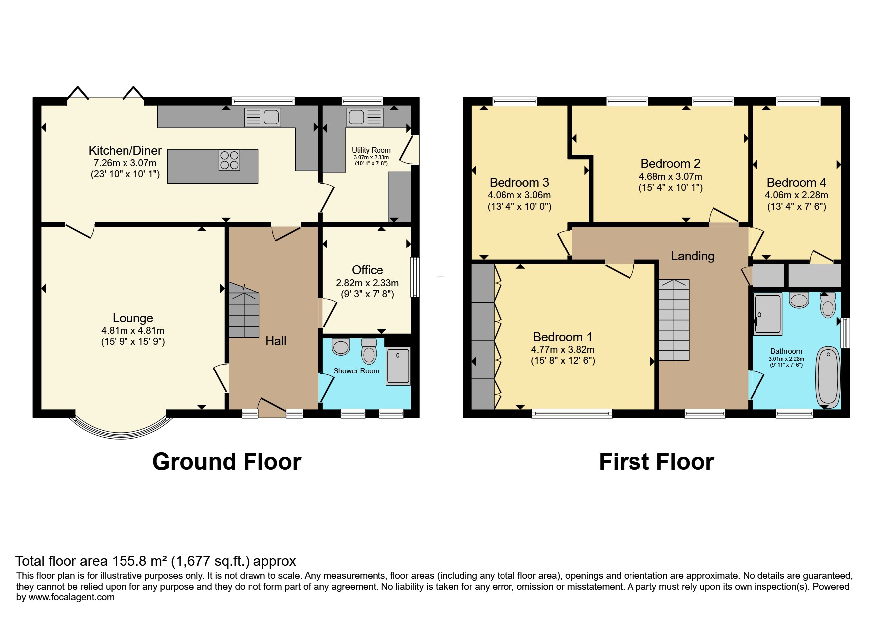 2, Blacksmiths Lane, Thorpe on the Hill floorplan