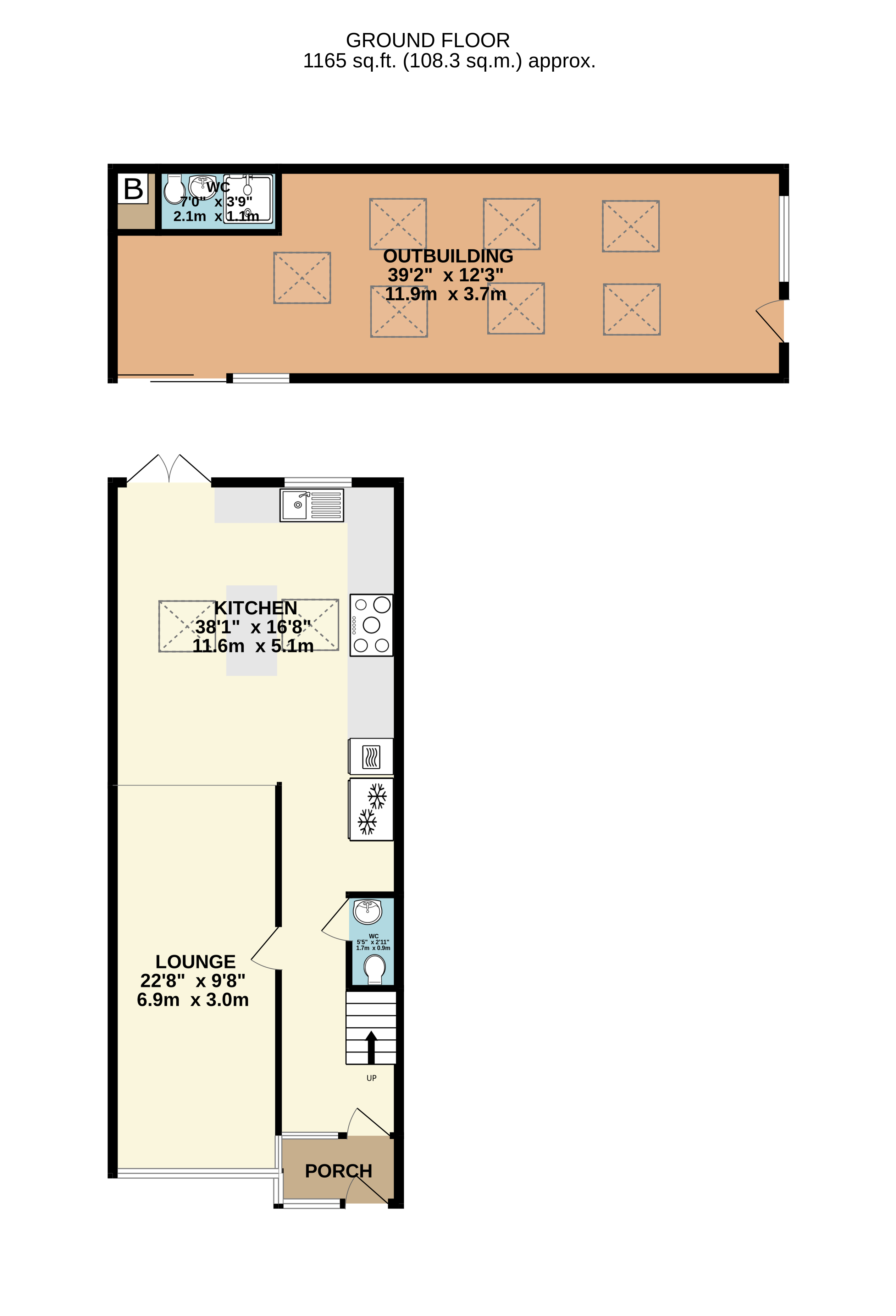 49, Wyre Grove, Greater London floorplan