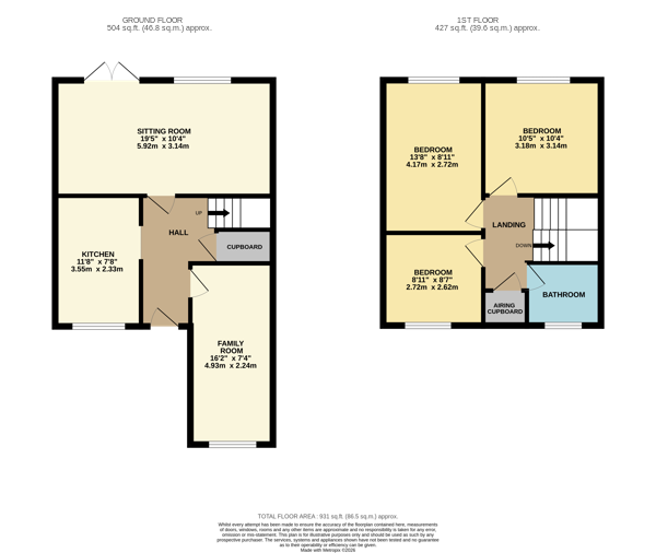 17, Peebles Place, Milton Keynes floorplan