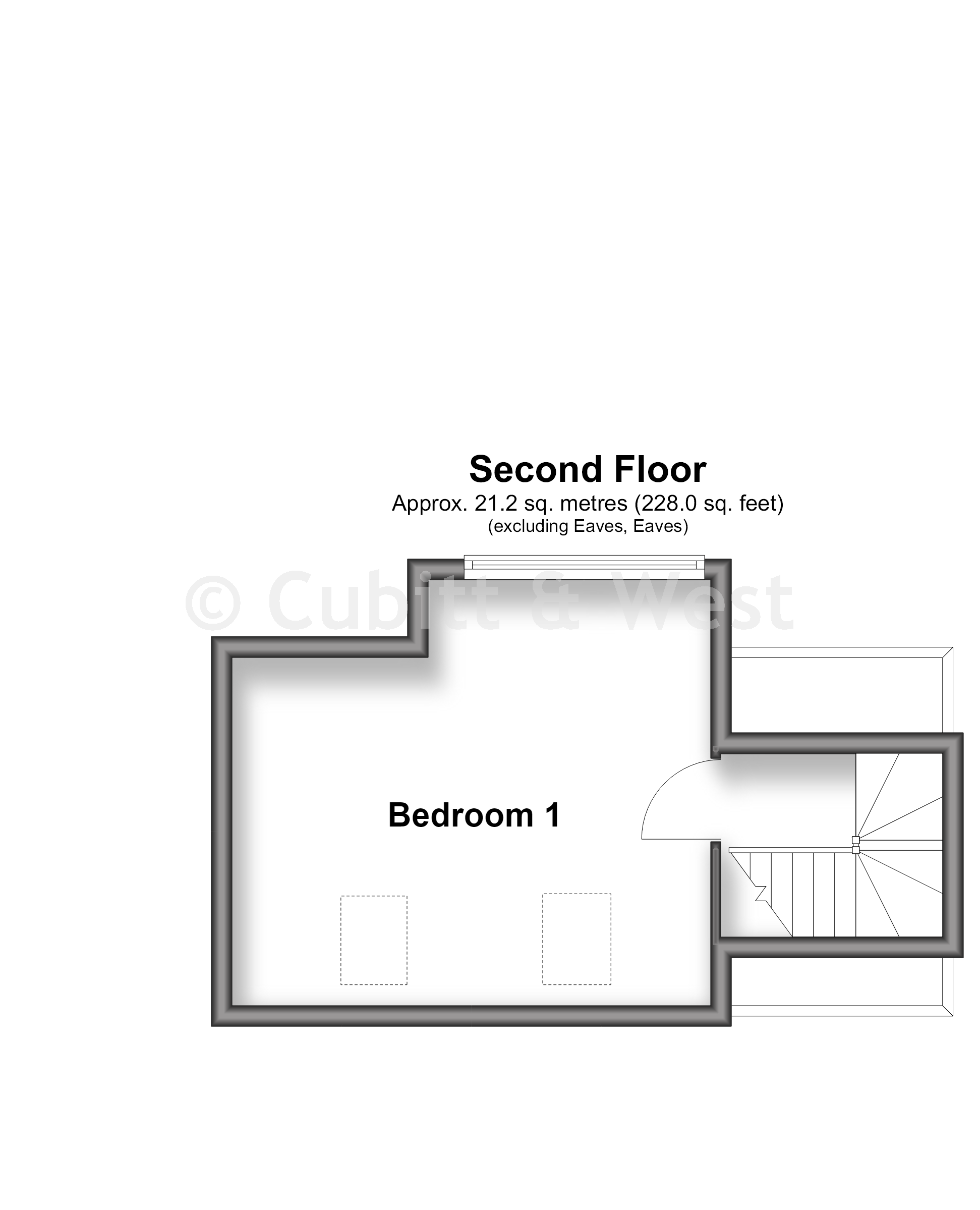 28, Crescent Way, Horley floorplan