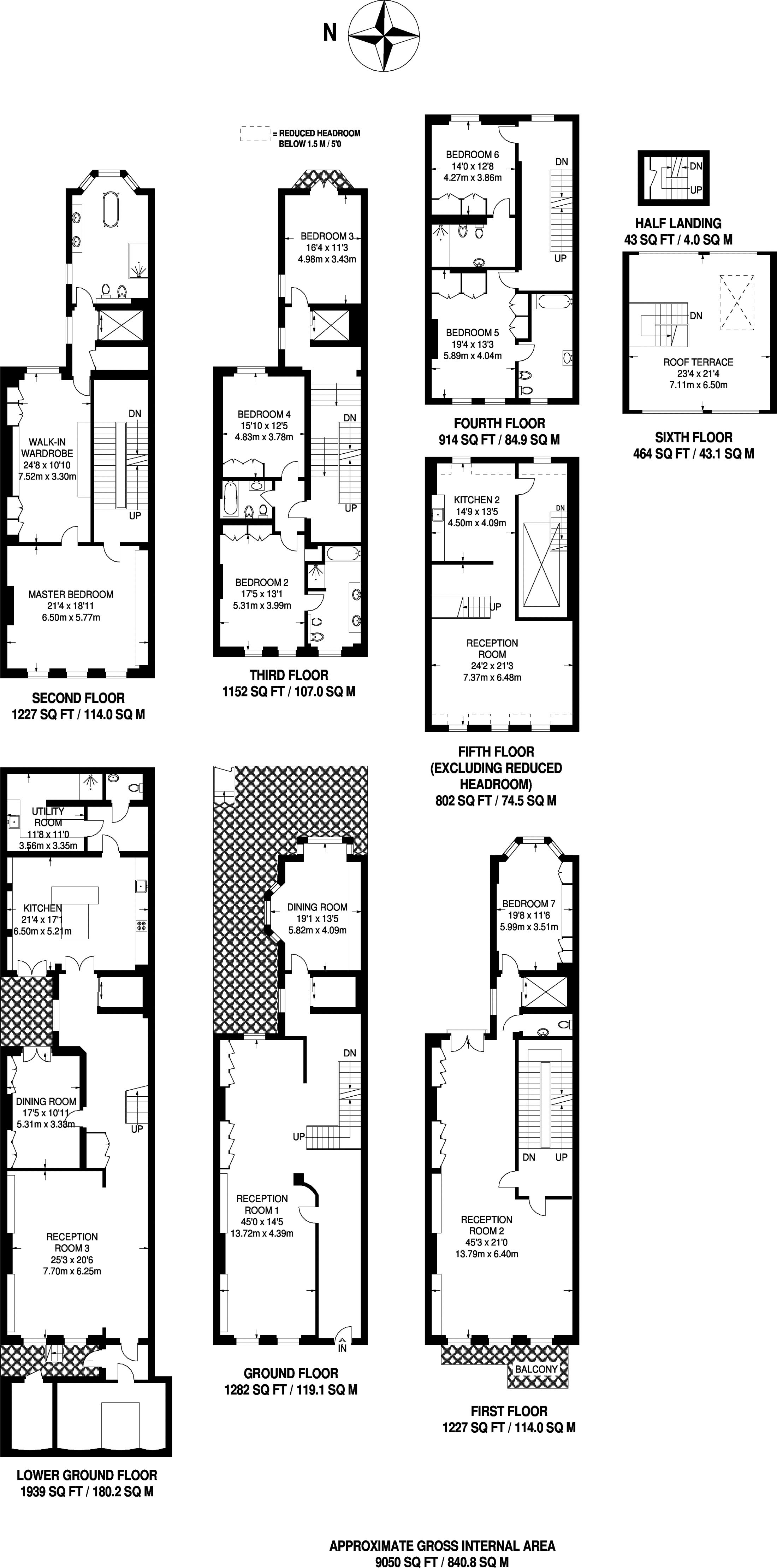 7 Bedrooms  to rent in Princes Gate, South Kensington SW7