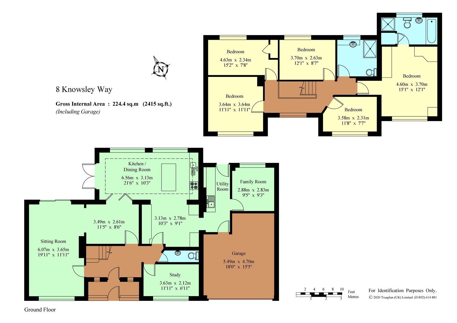 Chestnuts, 8, Knowsley Way, Hildenborough floorplan