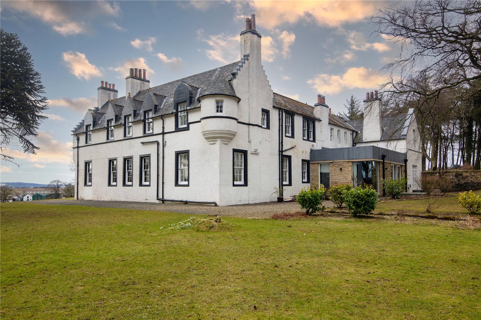 7 bedroom detached house for sale in Stobieside House, Strathaven, Lanarkshire ML10