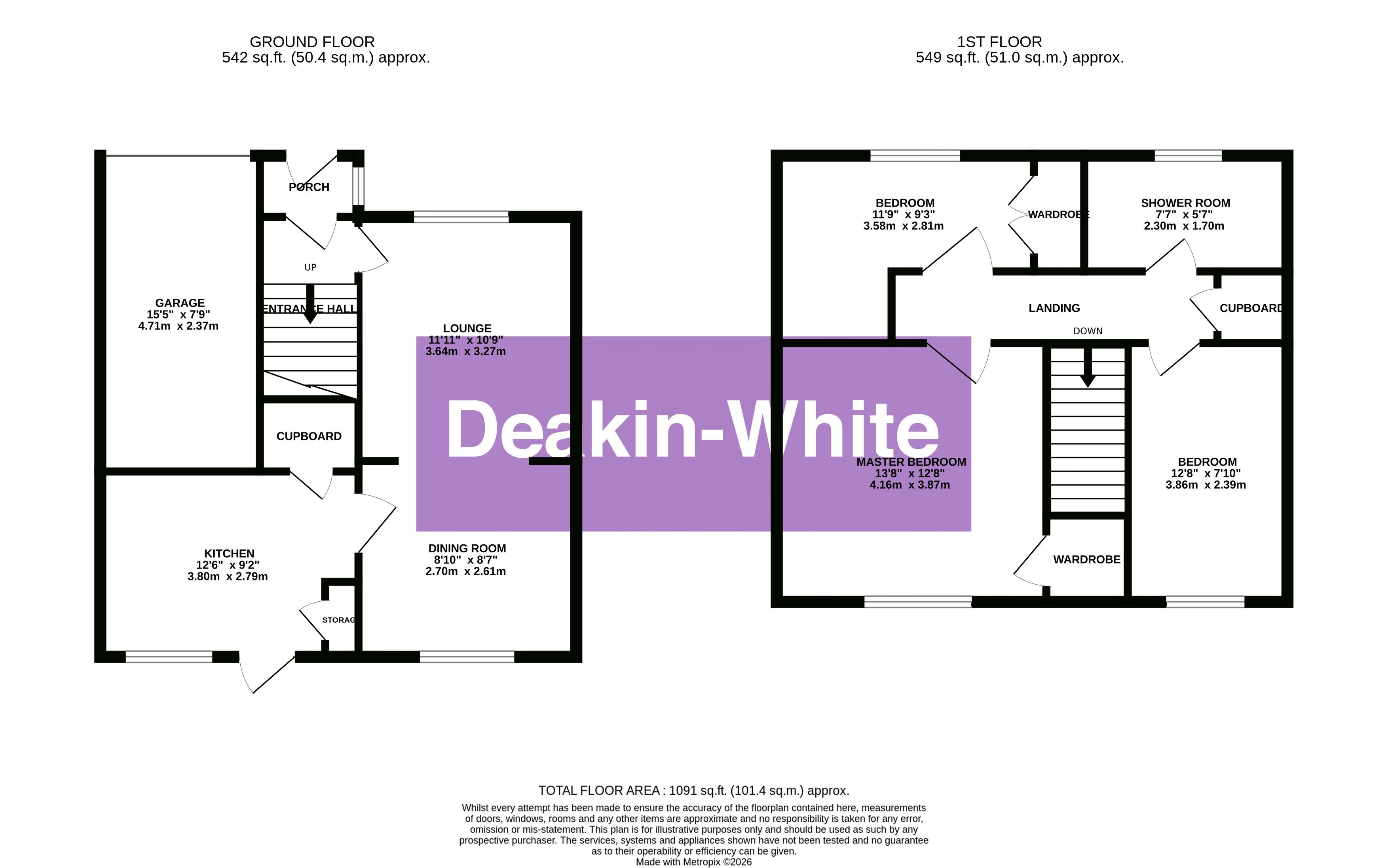 61, High Street, Wing floorplan