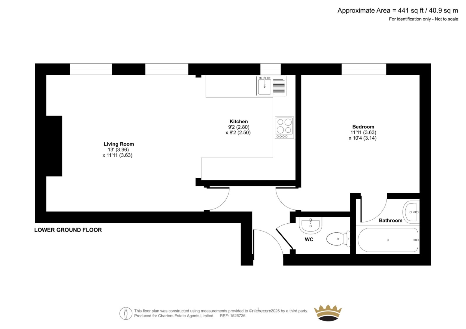 15 Montpelier Lodge, 16, Montpelier Terrace, East Sussex floorplan
