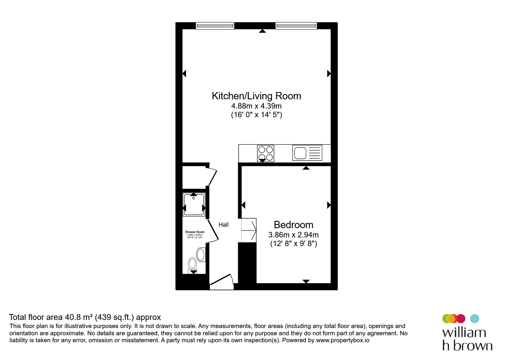 Apartment 312, The Velvet Mill, Lilycroft Road, BRADFORD floorplan