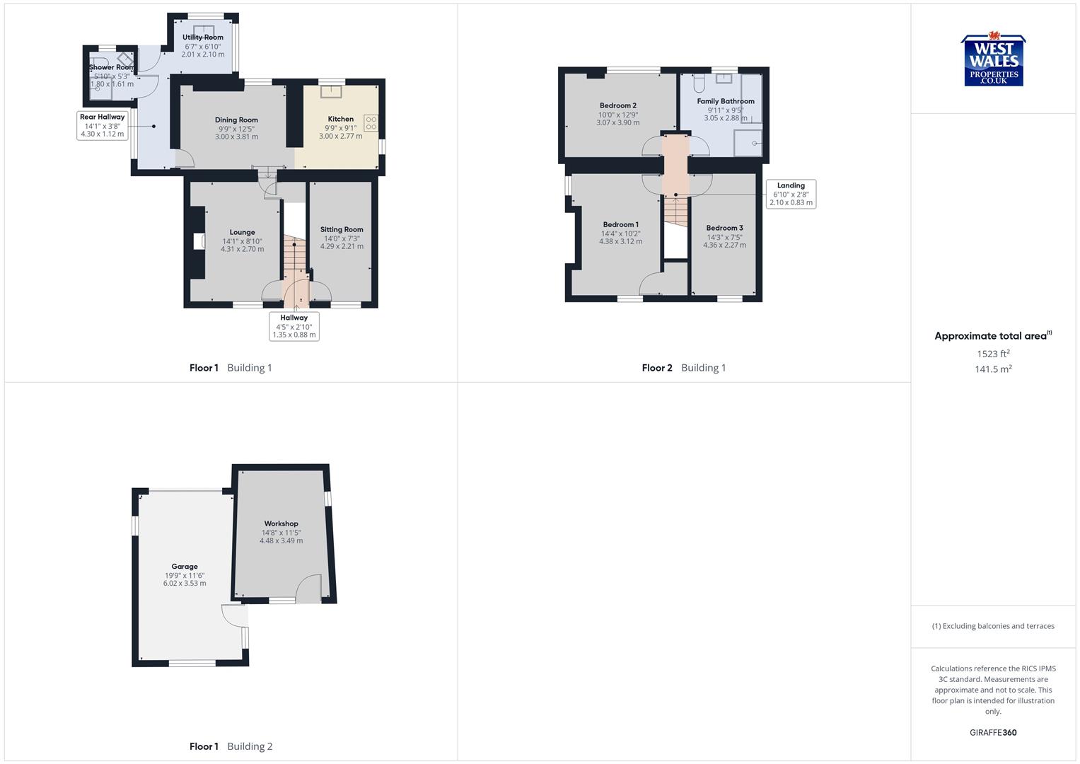 55, Heol Llanelli, Llanelli floorplan