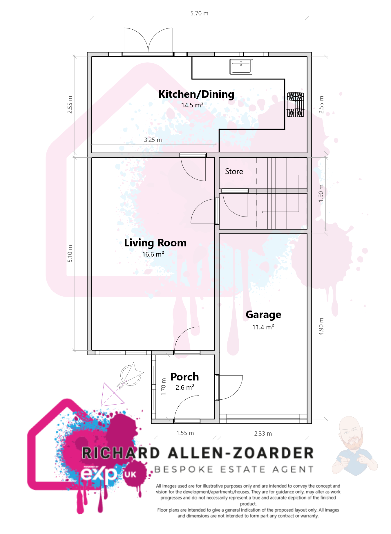3, Halfcot Avenue, Stourbridge floorplan