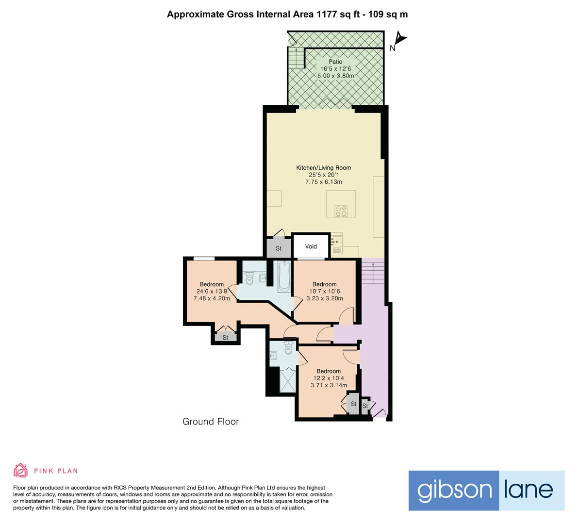 Flat 4, 25, Victoria Road, Kingston Upon Thames floorplan