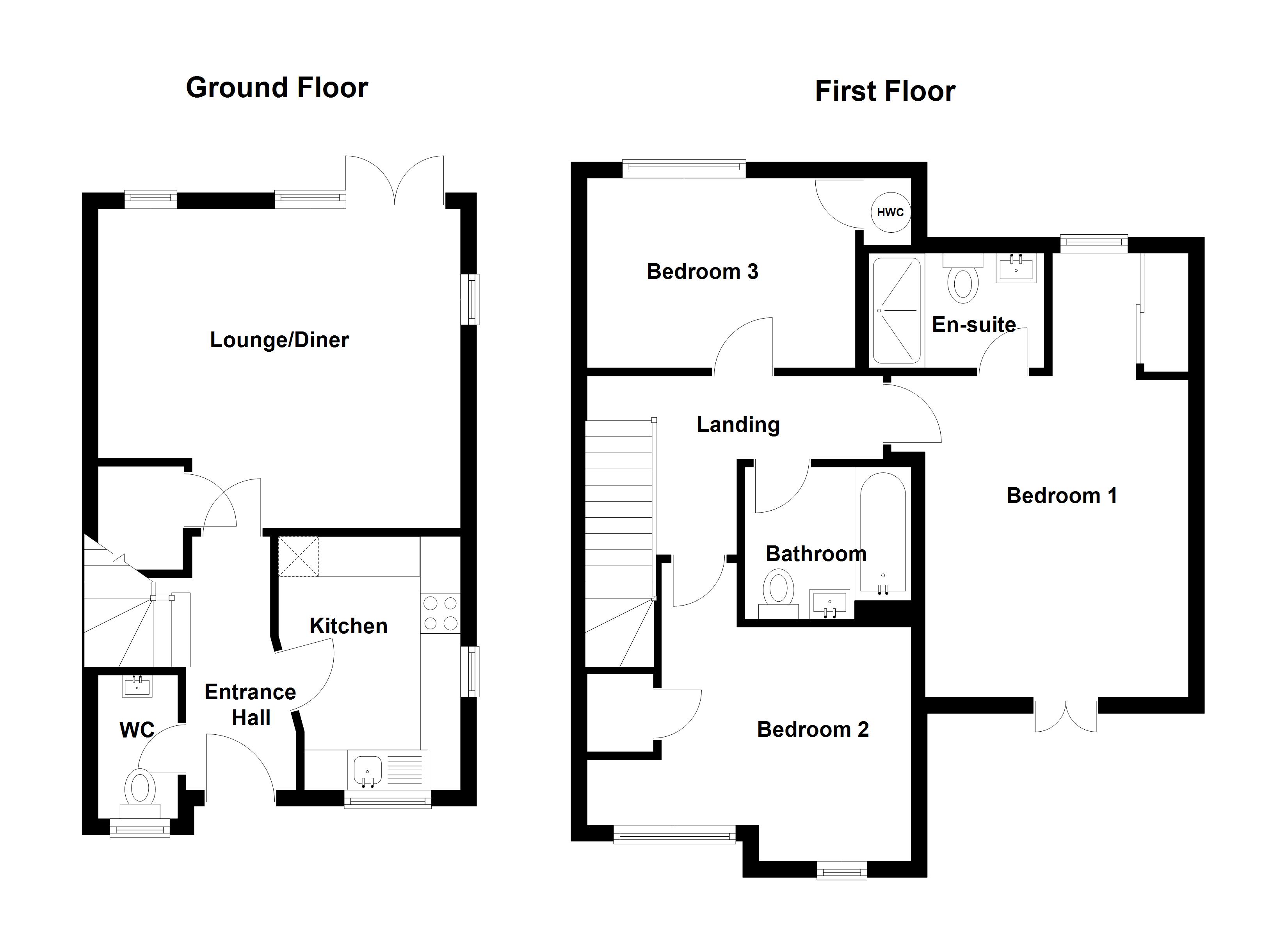 3 Bedrooms Terraced house for sale in Sunflower Lane, Polegate BN26