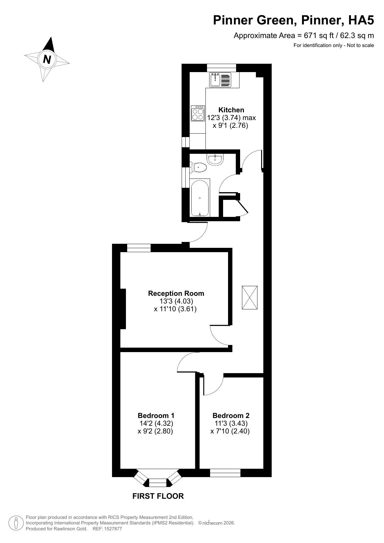 66a,, Pinner Green, Pinner floorplan