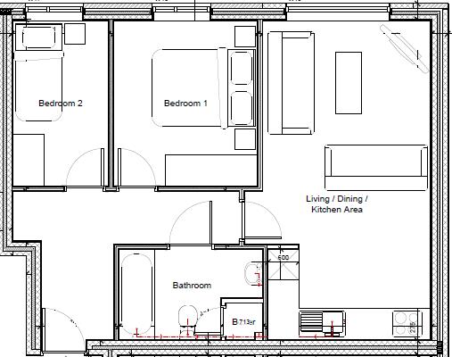 Flat 7, Chadwick Court, Woodlands Village, Wakefield floorplan