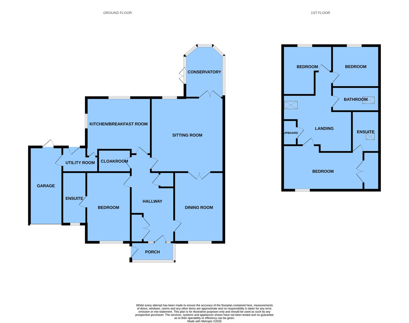 New Oaks, Butchers Lane, Three Oaks floorplan