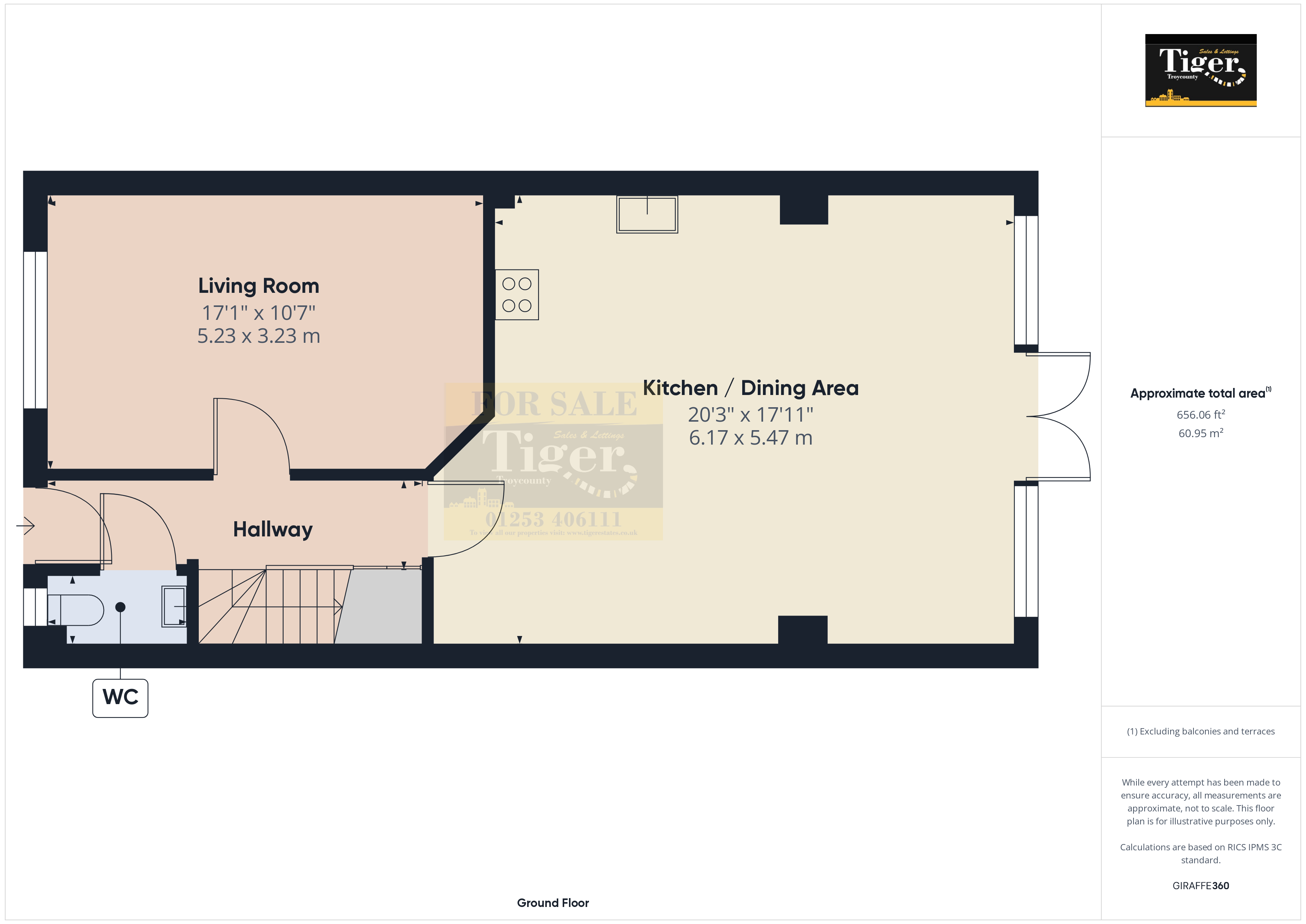44, Holly Wood Way, Blackpool floorplan