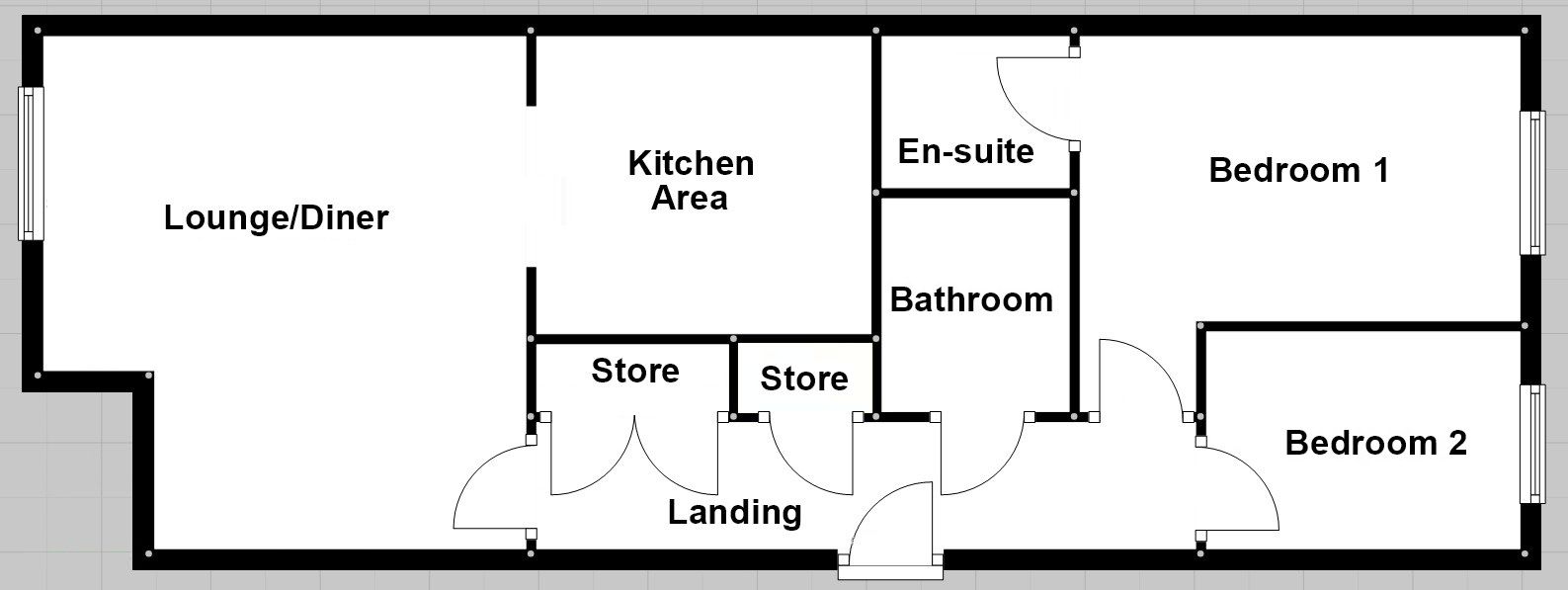 9, Curzon Street, Burton-on-trent floorplan