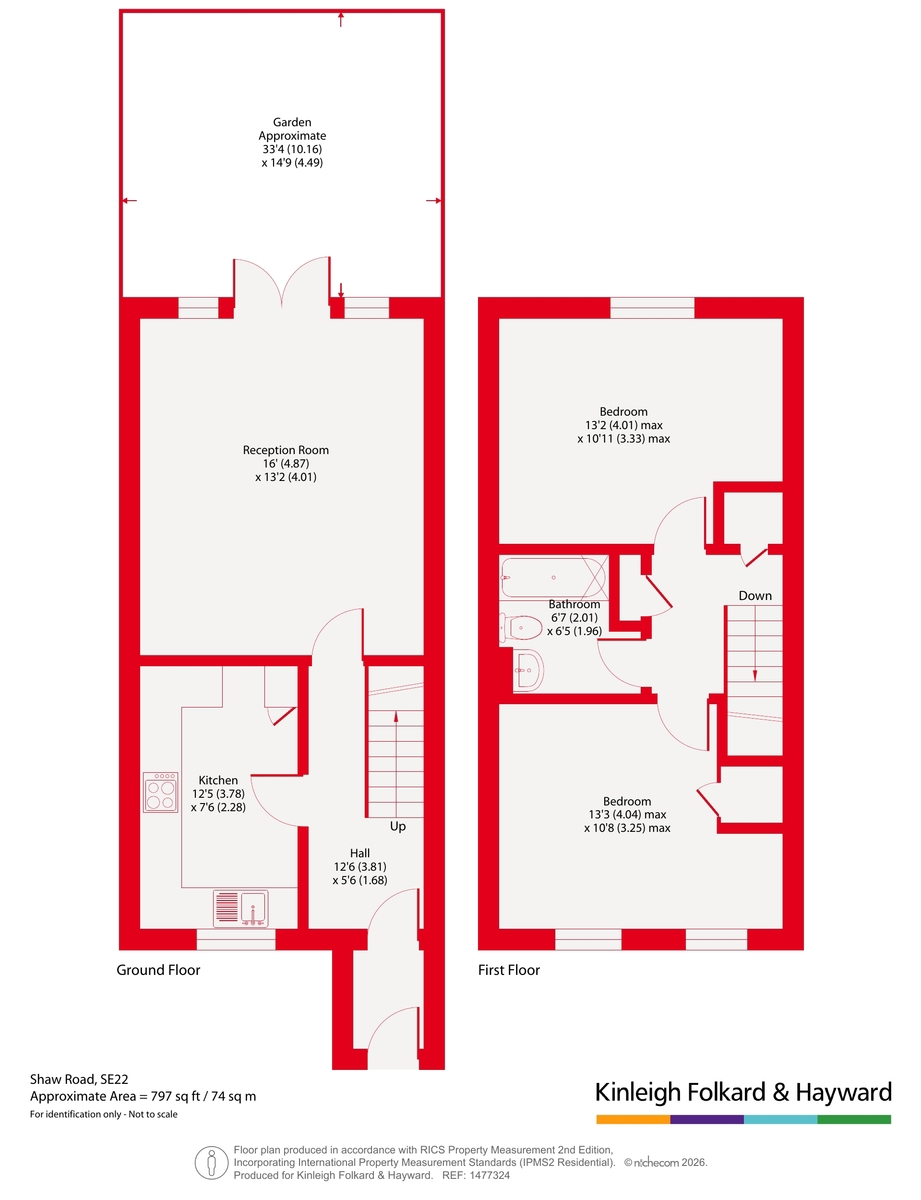 2, Shaw Road, London floorplan