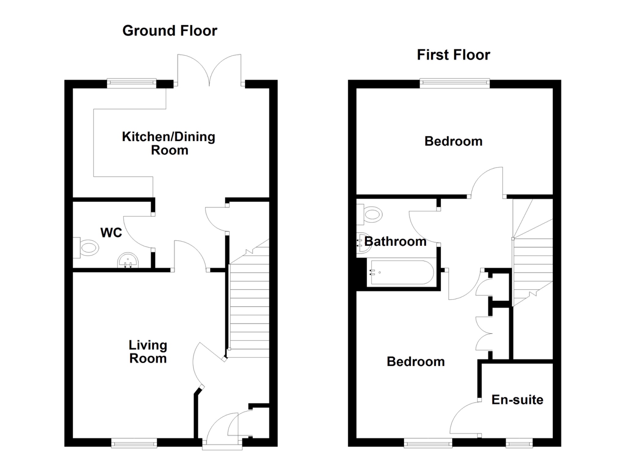 10 Lancaster Close, Castle Hill, Kent floorplan