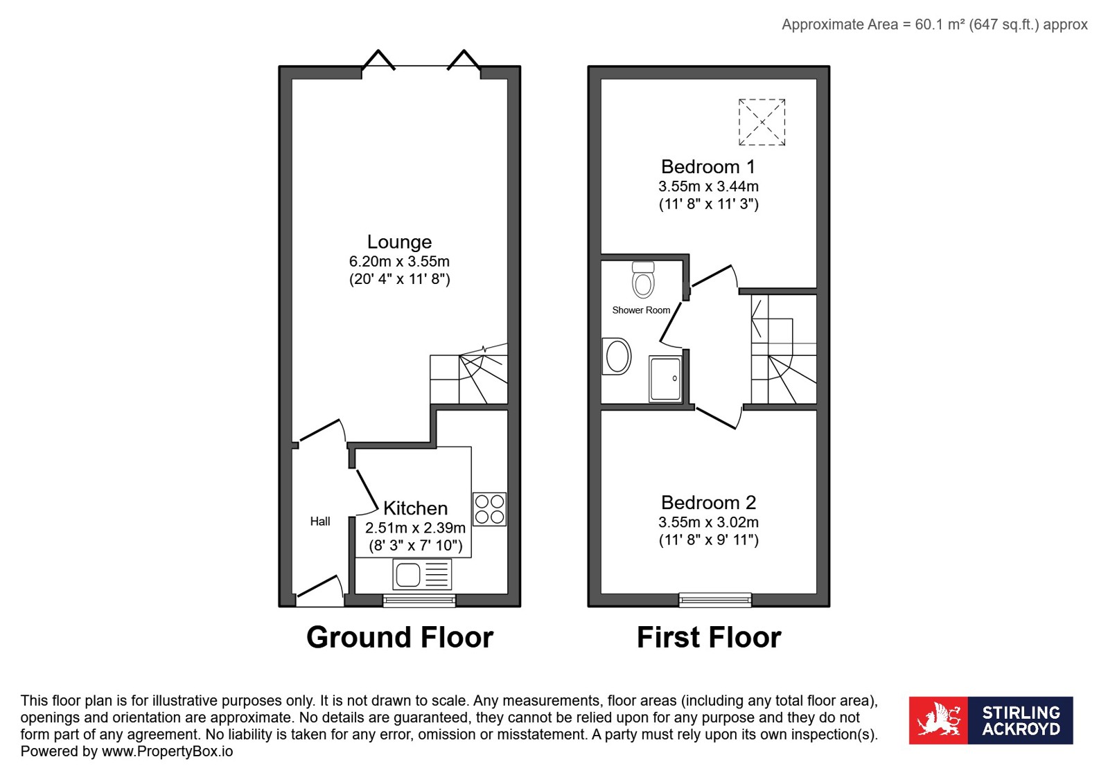 50, Garratt Terrace, London floorplan