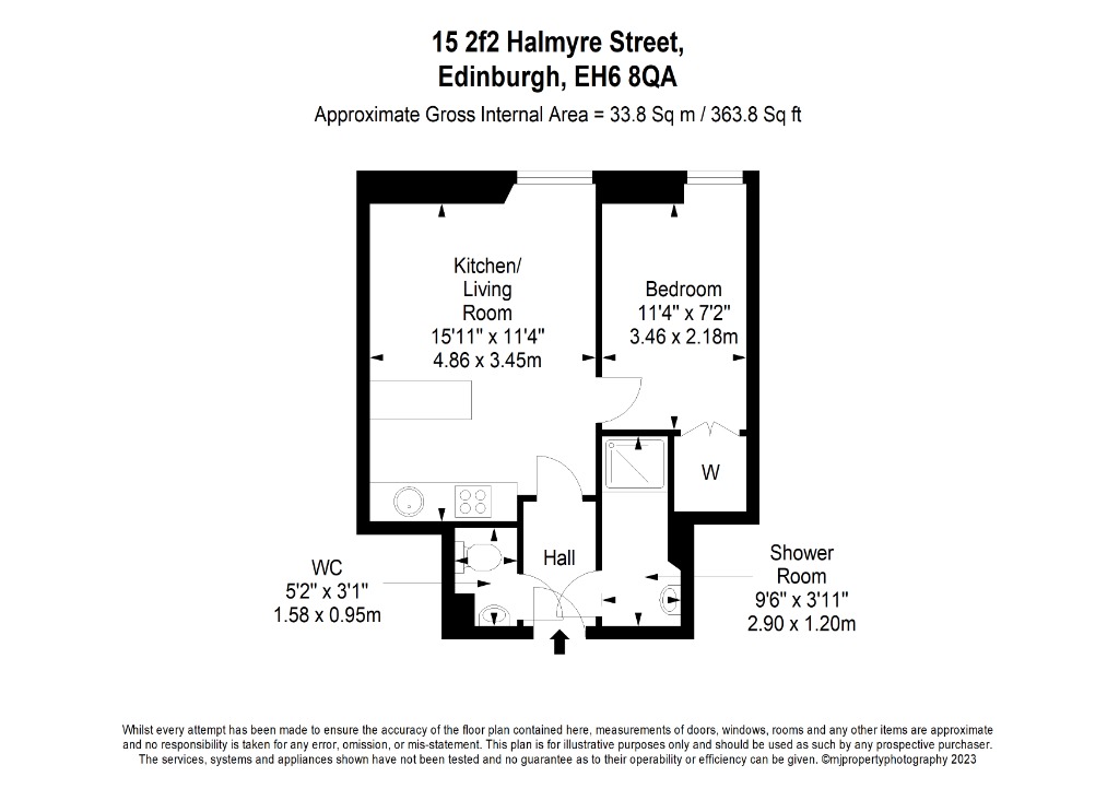 2F2, Edinburgh floorplan