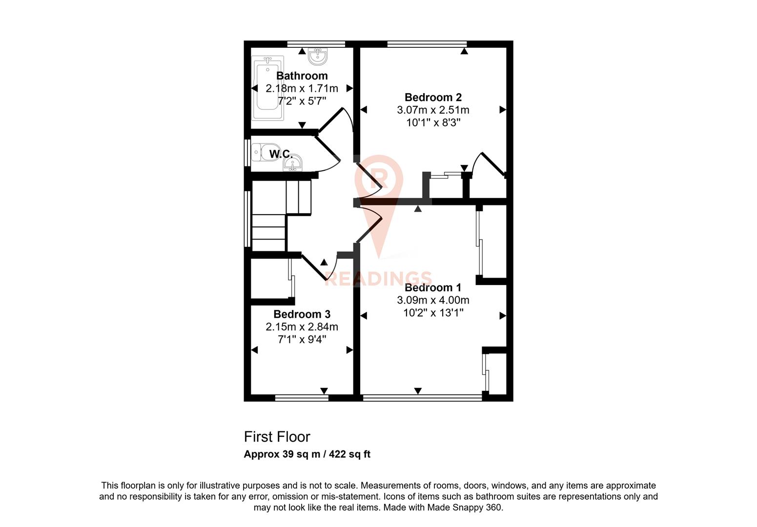 69, Watergate Lane, Leicester floorplan
