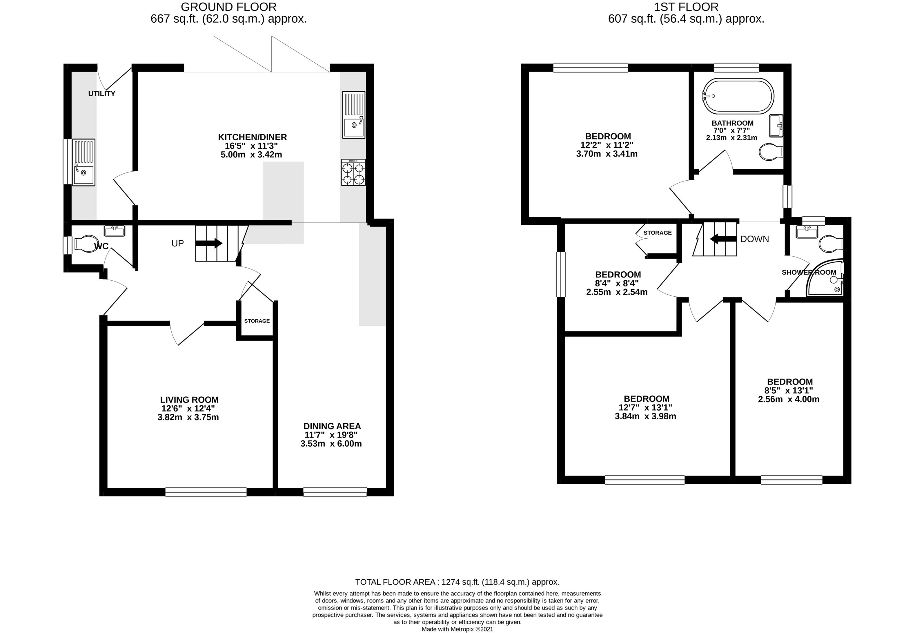 Drakes Drive, St. Albans, Hertfordshire AL1, 4 bedroom semidetached