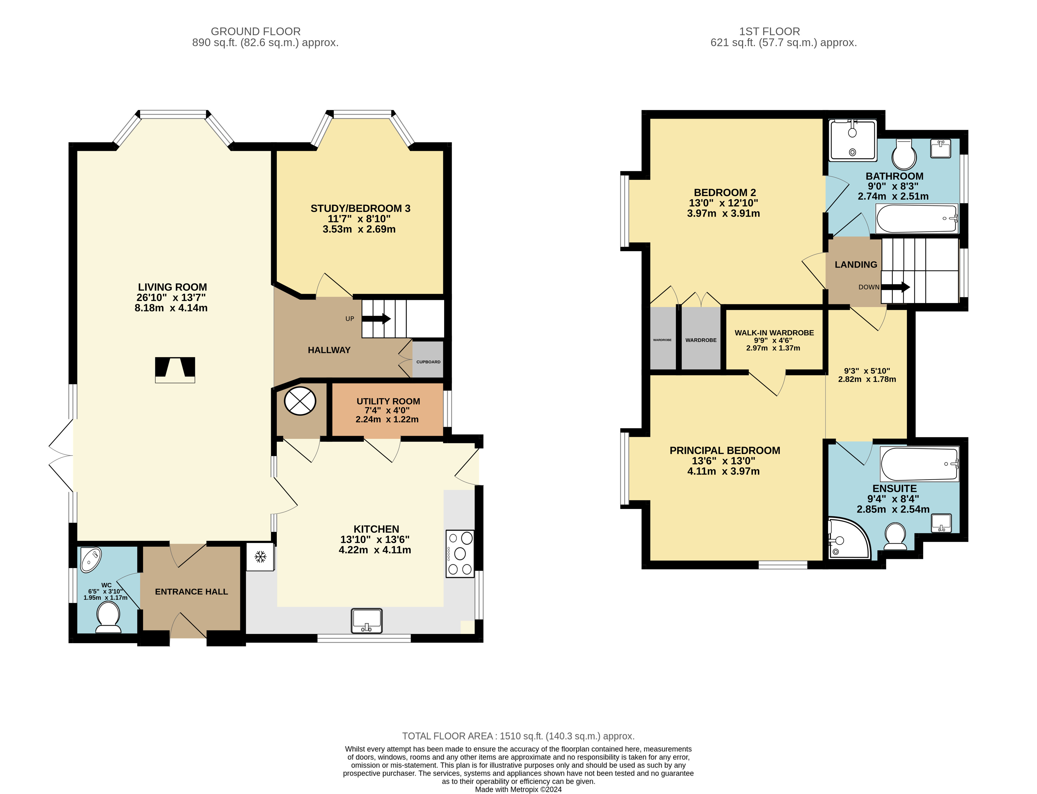 Nuestra Casa, Clos Carre, Les Mouriaux, Alderney floorplan