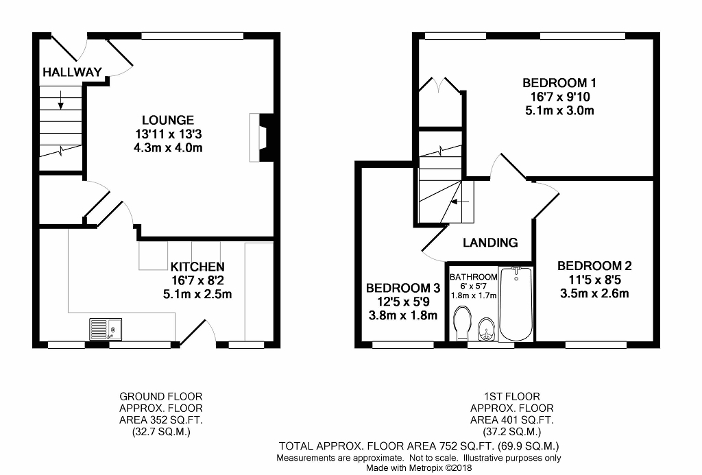 3 Bedrooms Terraced house for sale in Scott Hall Walk, Chapeltown, Leeds LS7