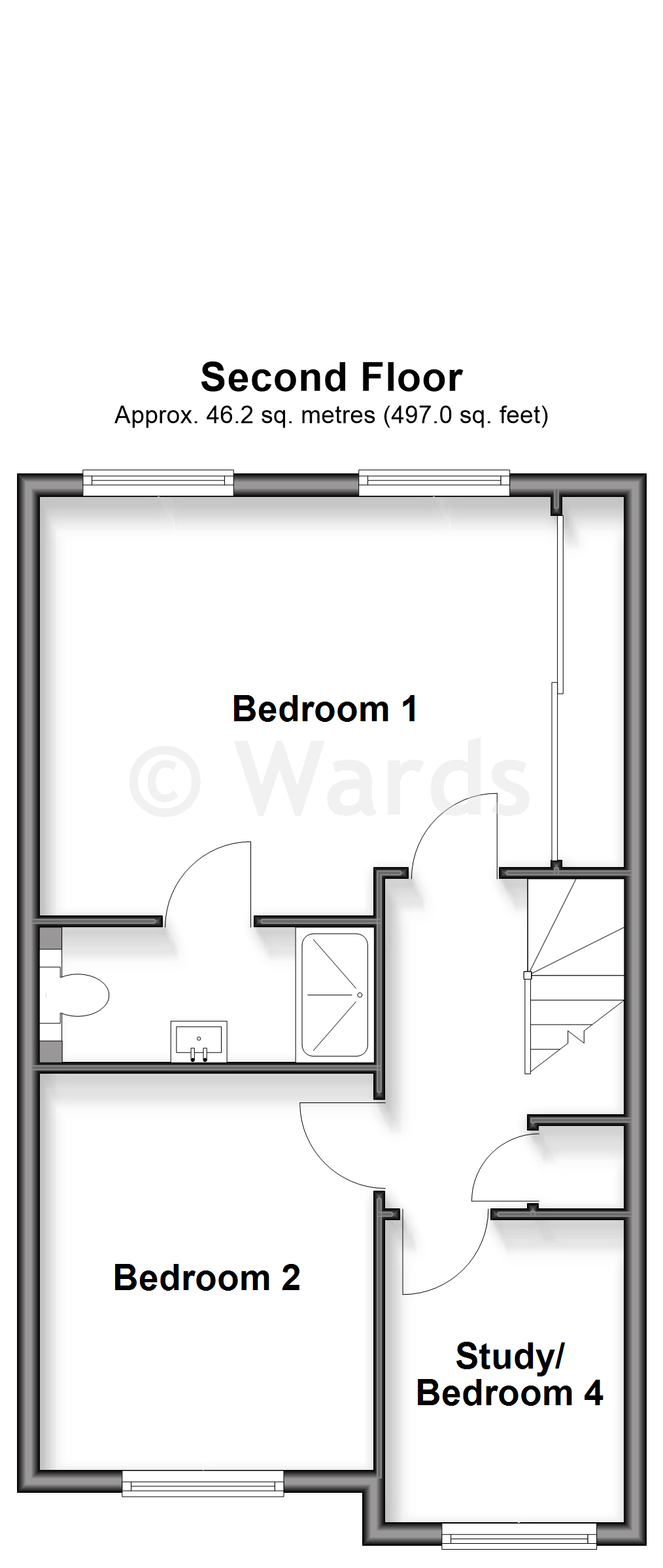 8, Darwin Rise, Gravesend floorplan