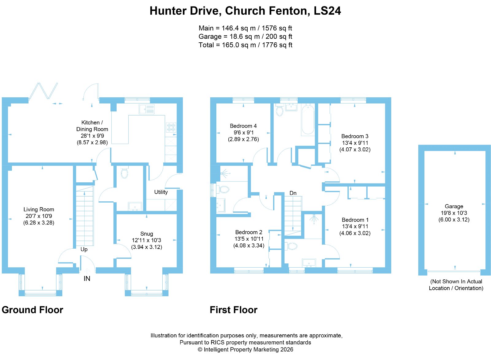 7, Hunter Drive, Tadcaster floorplan