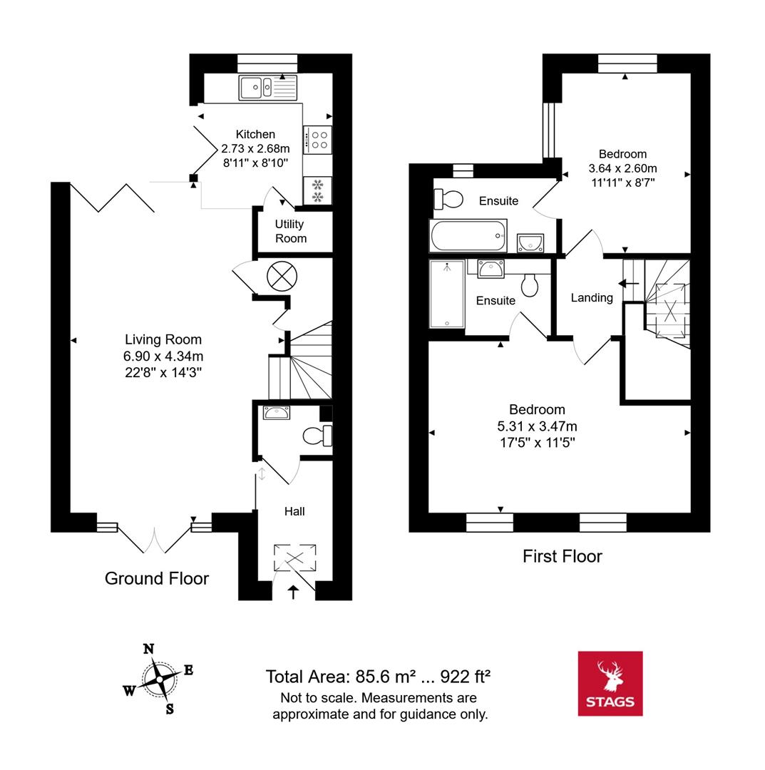 Rax Lane, Bridport floorplan