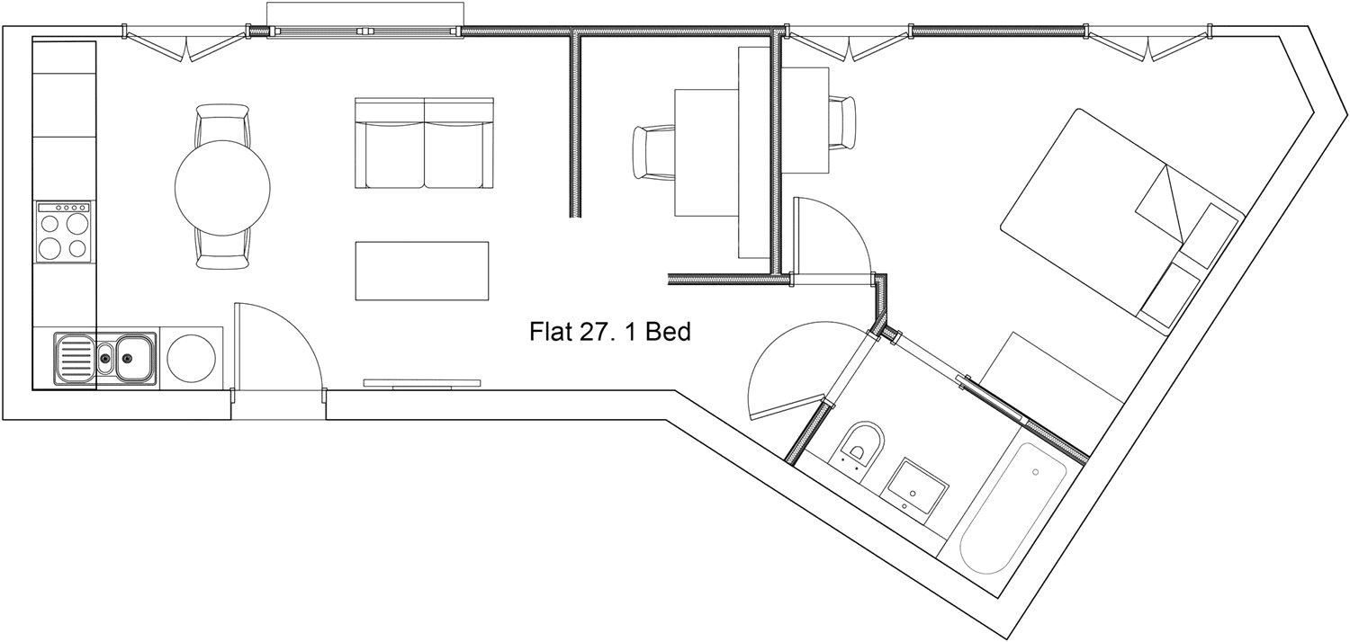 1 Bedrooms Flat for sale in Mulberry House, 2 Carey Road, Wokingham, Berkshire RG40