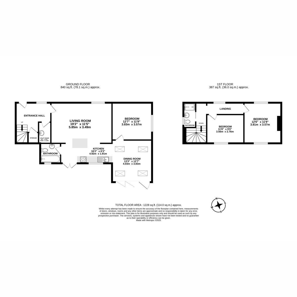 Flat The Old Crown & The, 15, Fakenham Road, Fakenham floorplan