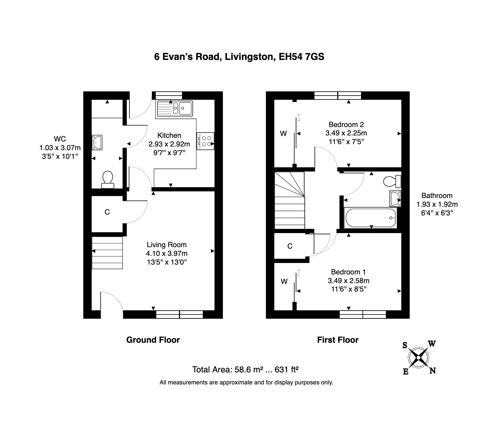 6, Evans Road, Kirkton Campus, Livingston, EH54 7GS floorplan
