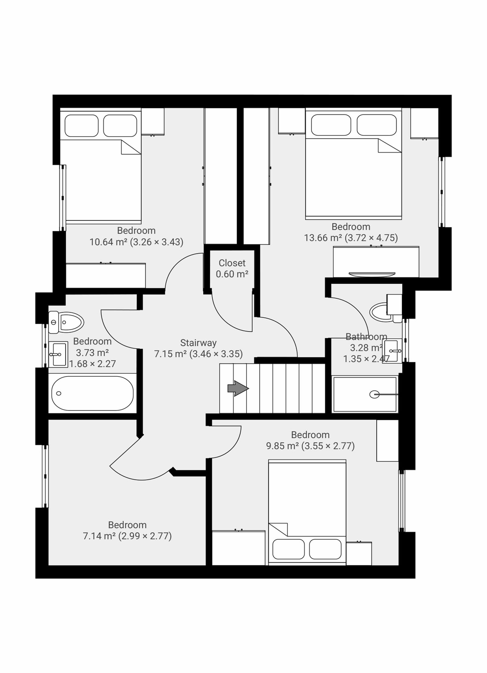 10, Limerick Close, Widnes floorplan