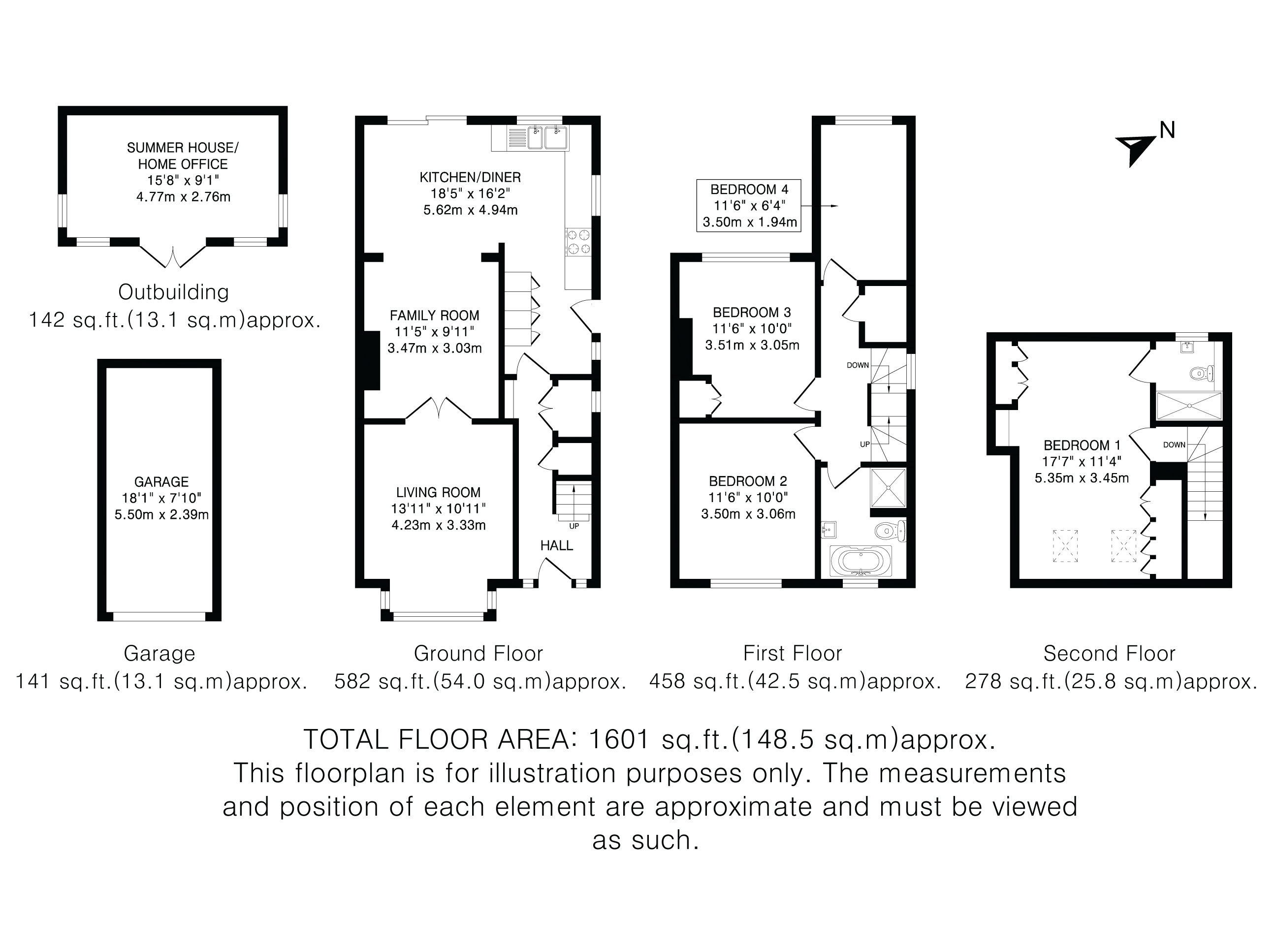 10, Pipers Avenue, Hertfordshire floorplan