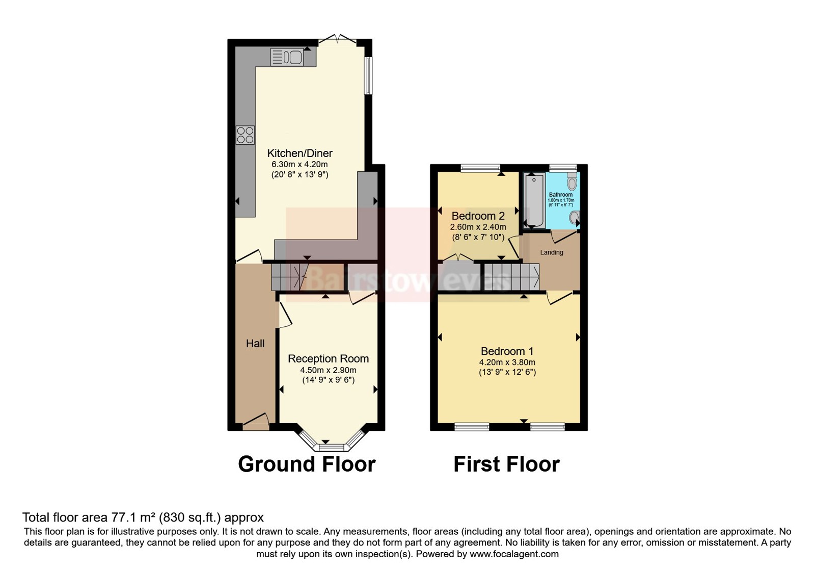 22, Lancaster Avenue, Barking floorplan